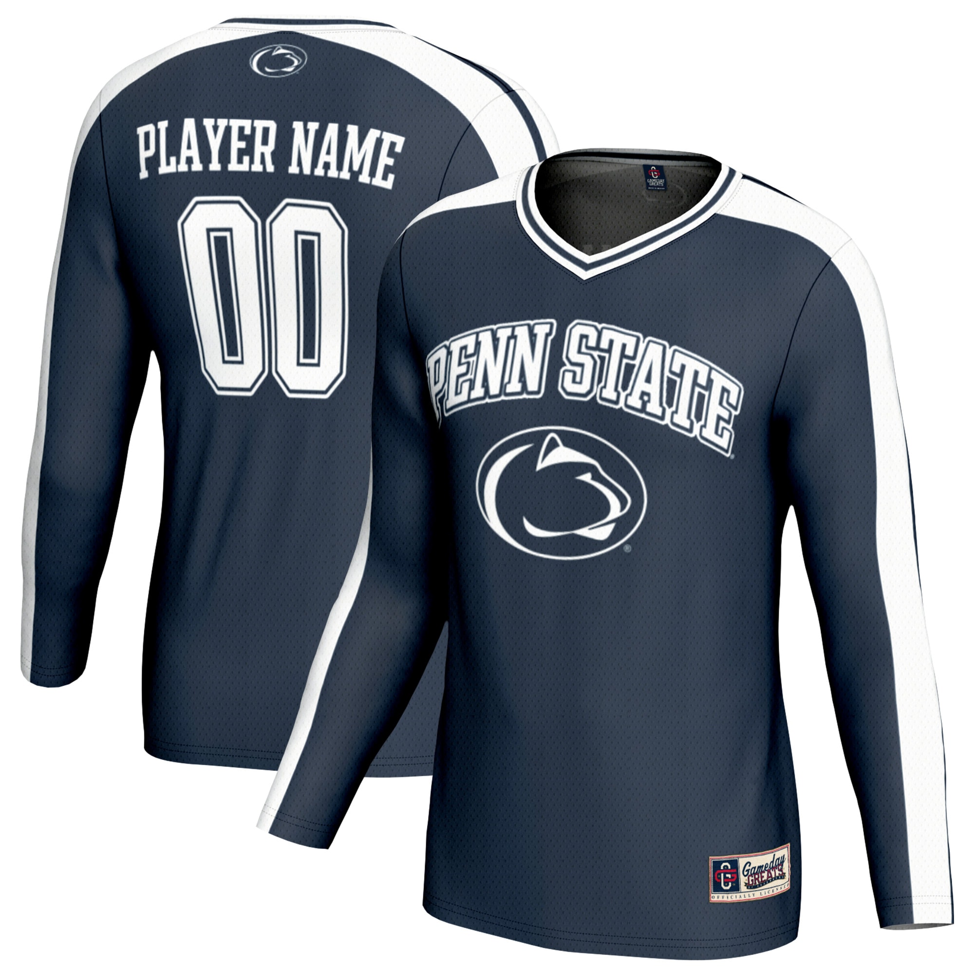 Men's Penn State Nittany Lions Navy Player Jersey