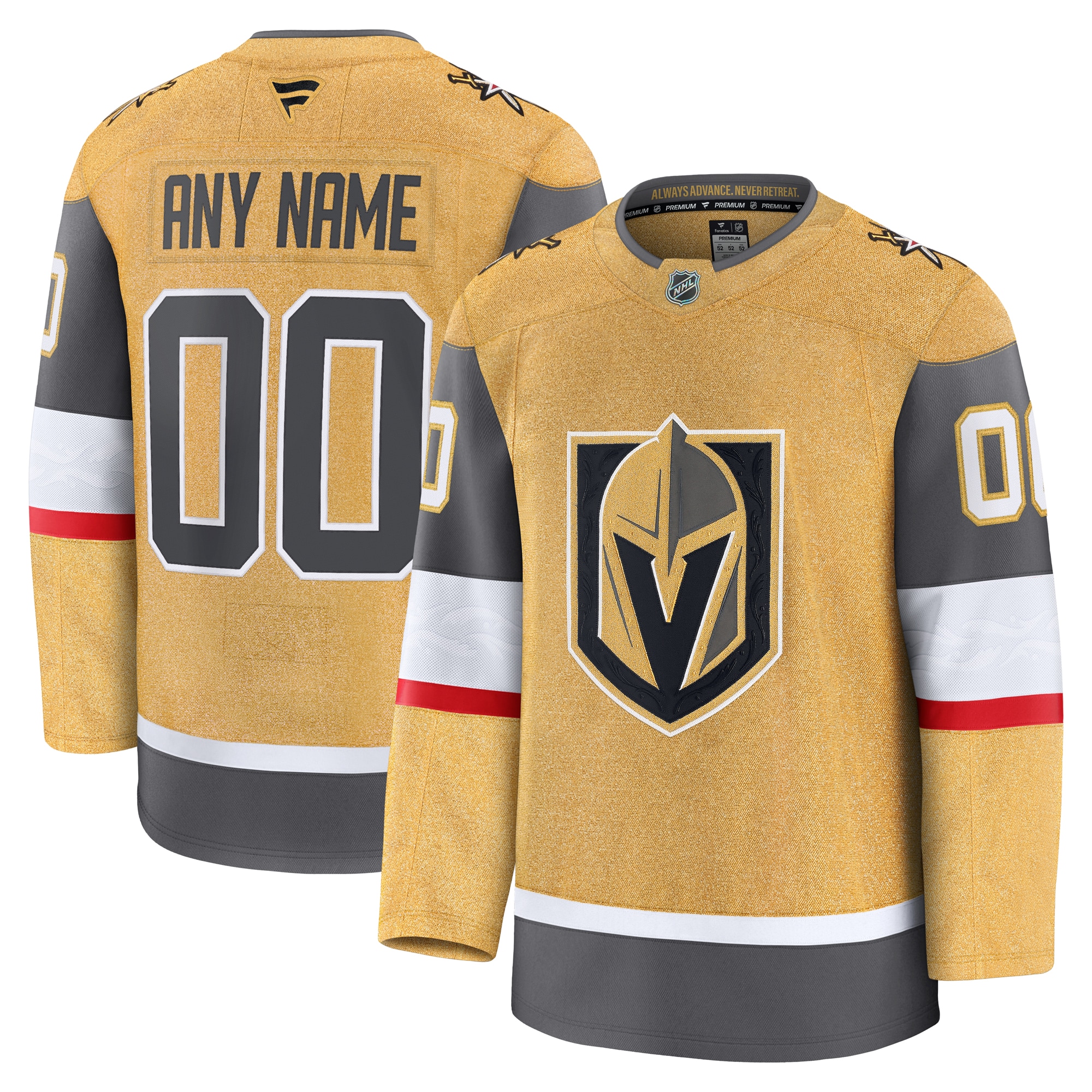 Women's Vegas Golden Knights Gold Home Jersey