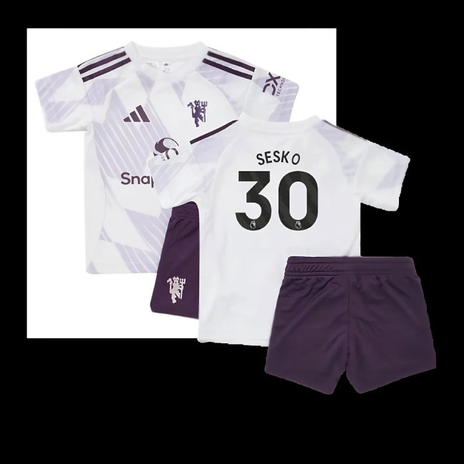 Kids' Man Utd 2025/26 Away Kit