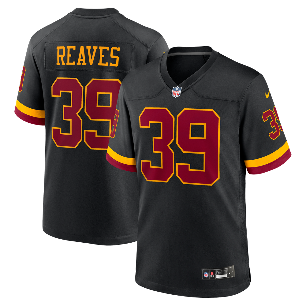 Men's Washington Commanders Black Game Jersey