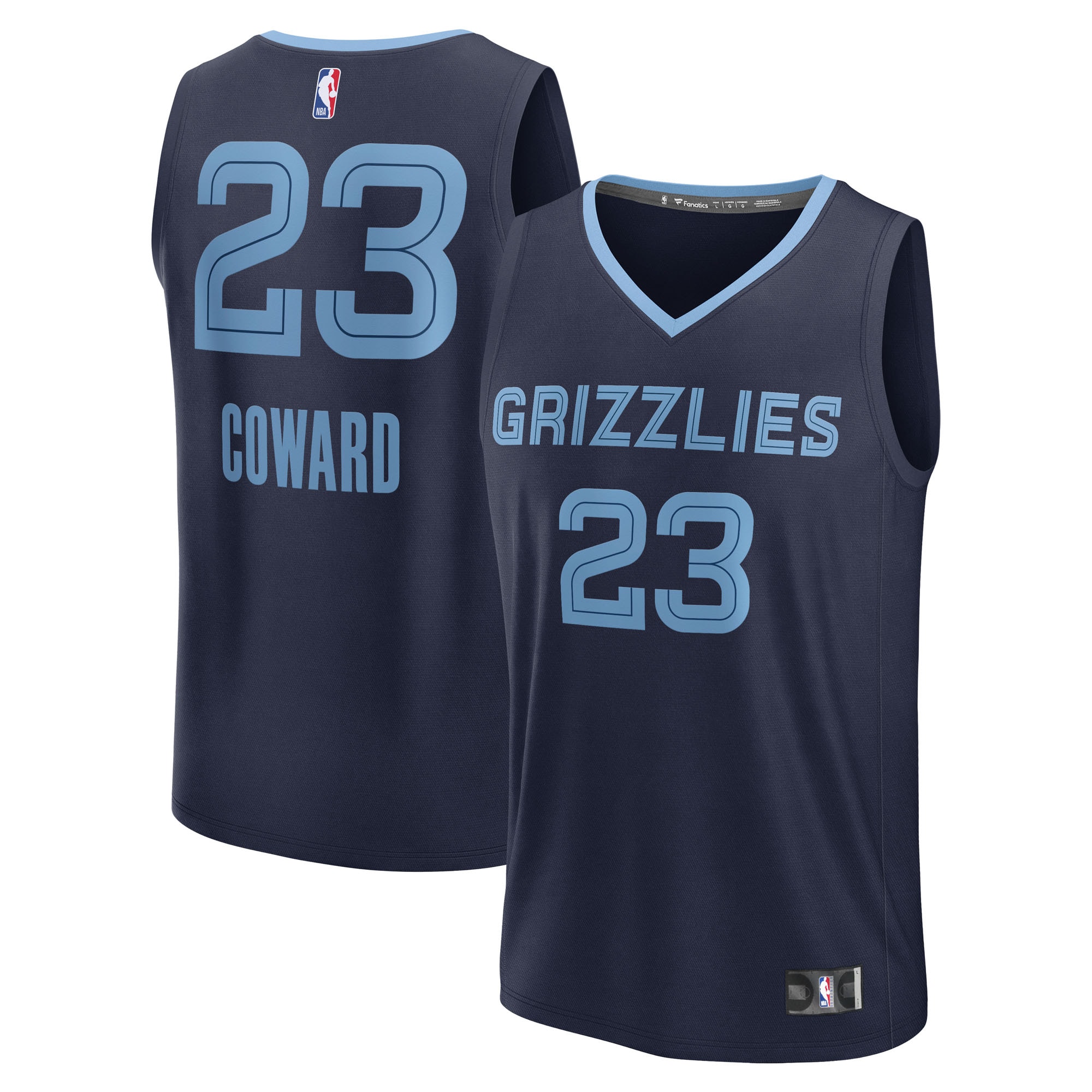 Kids' Memphis Grizzlies 2025 Navy Icon Replica Jersey