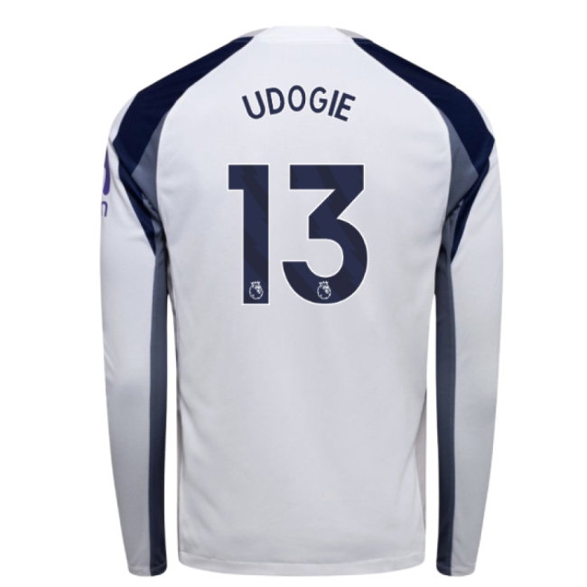 Men's Tottenham 2025/26 Home Long Sleeve Jersey