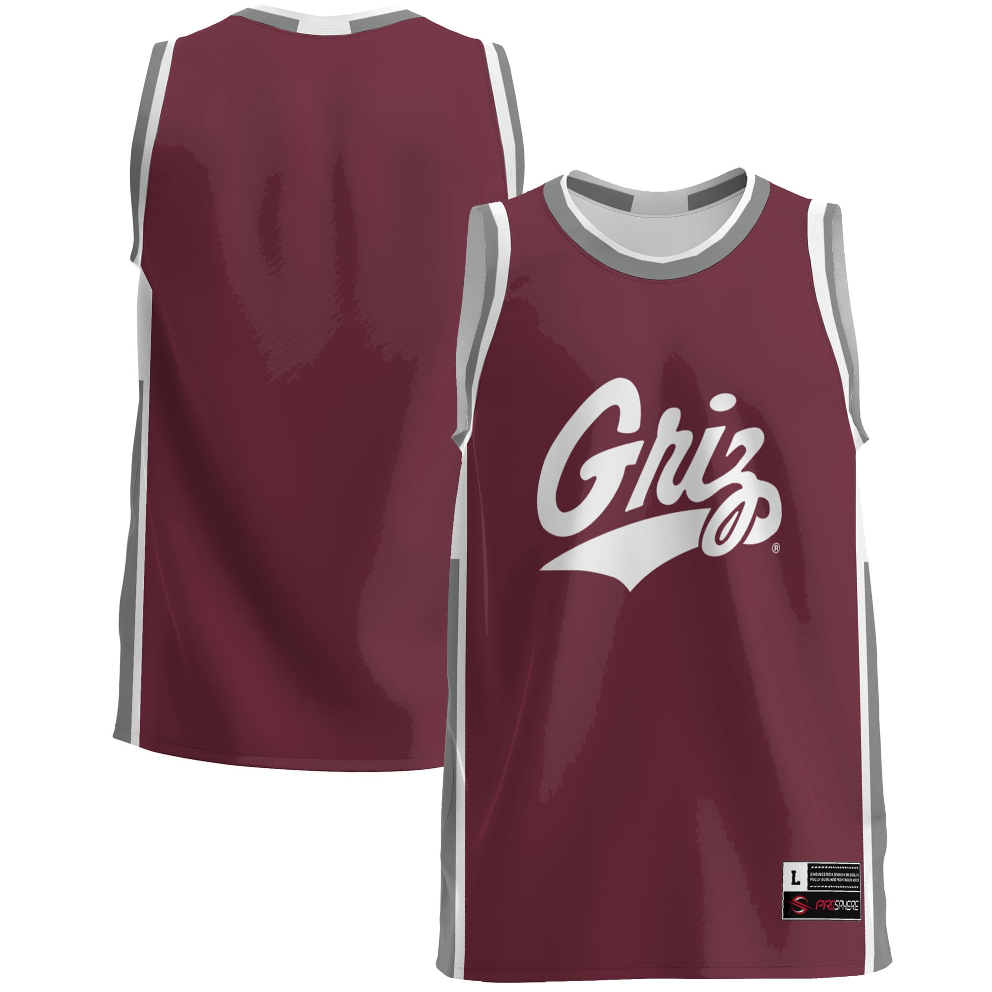 Men's Montana Grizzlies Maroon Jersey