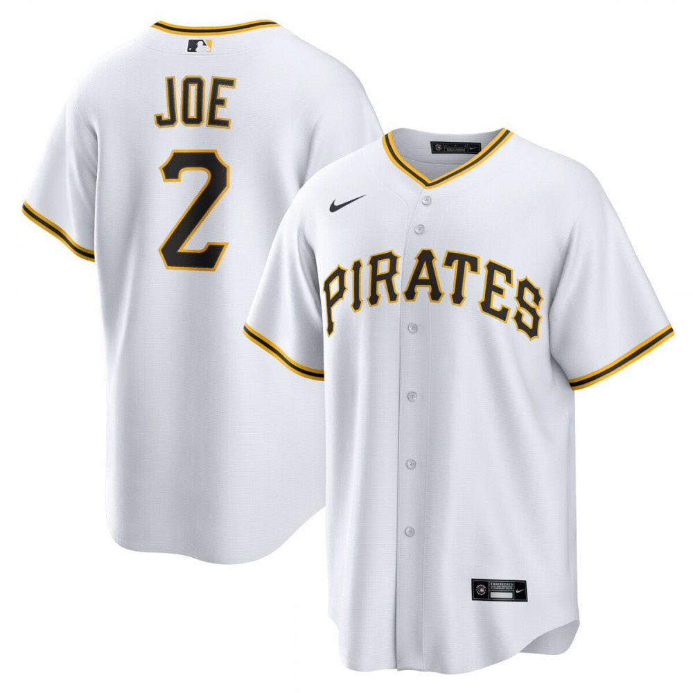 Women's Pittsburgh Pirates White Replica Jersey
