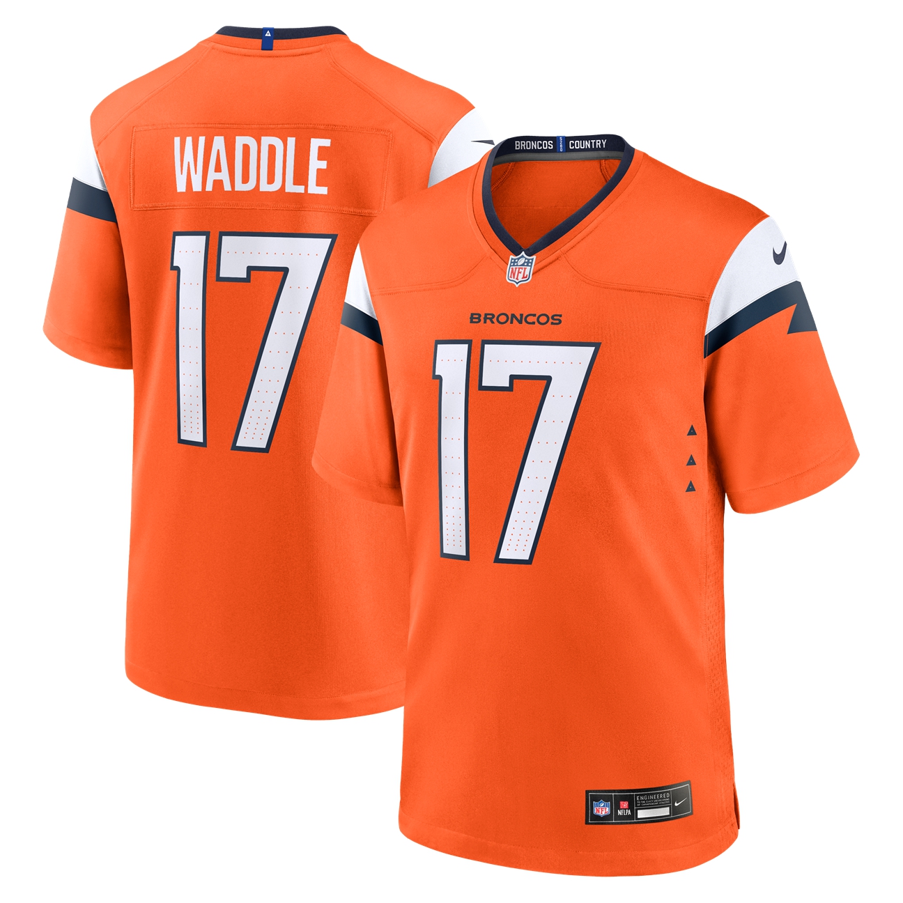 Kids' Denver Broncos Orange Game Jersey