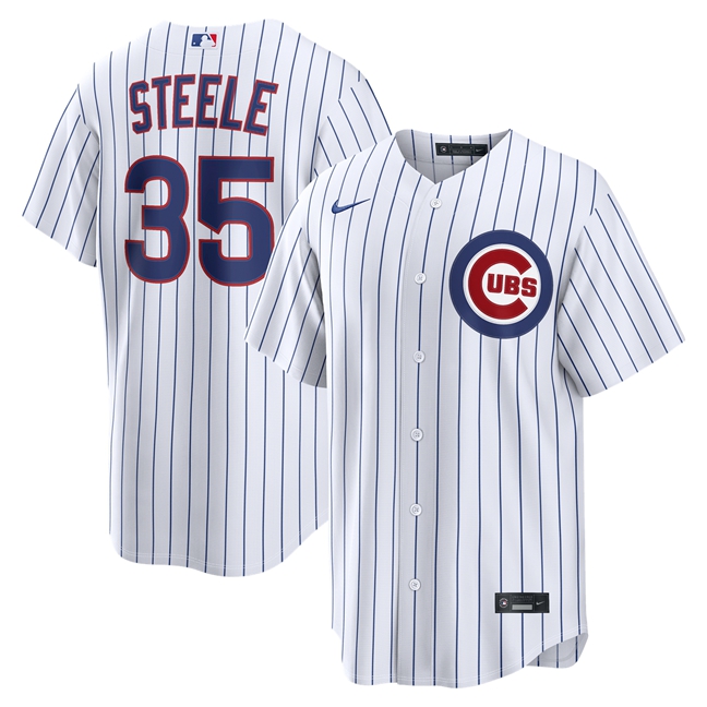 Women's Chicago Cubs White Replica Jersey
