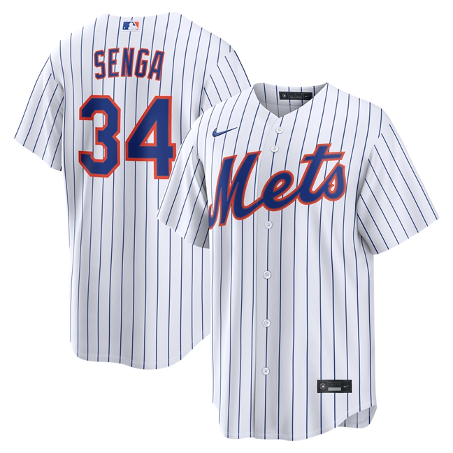 Kids' New York Mets White Replica Jersey
