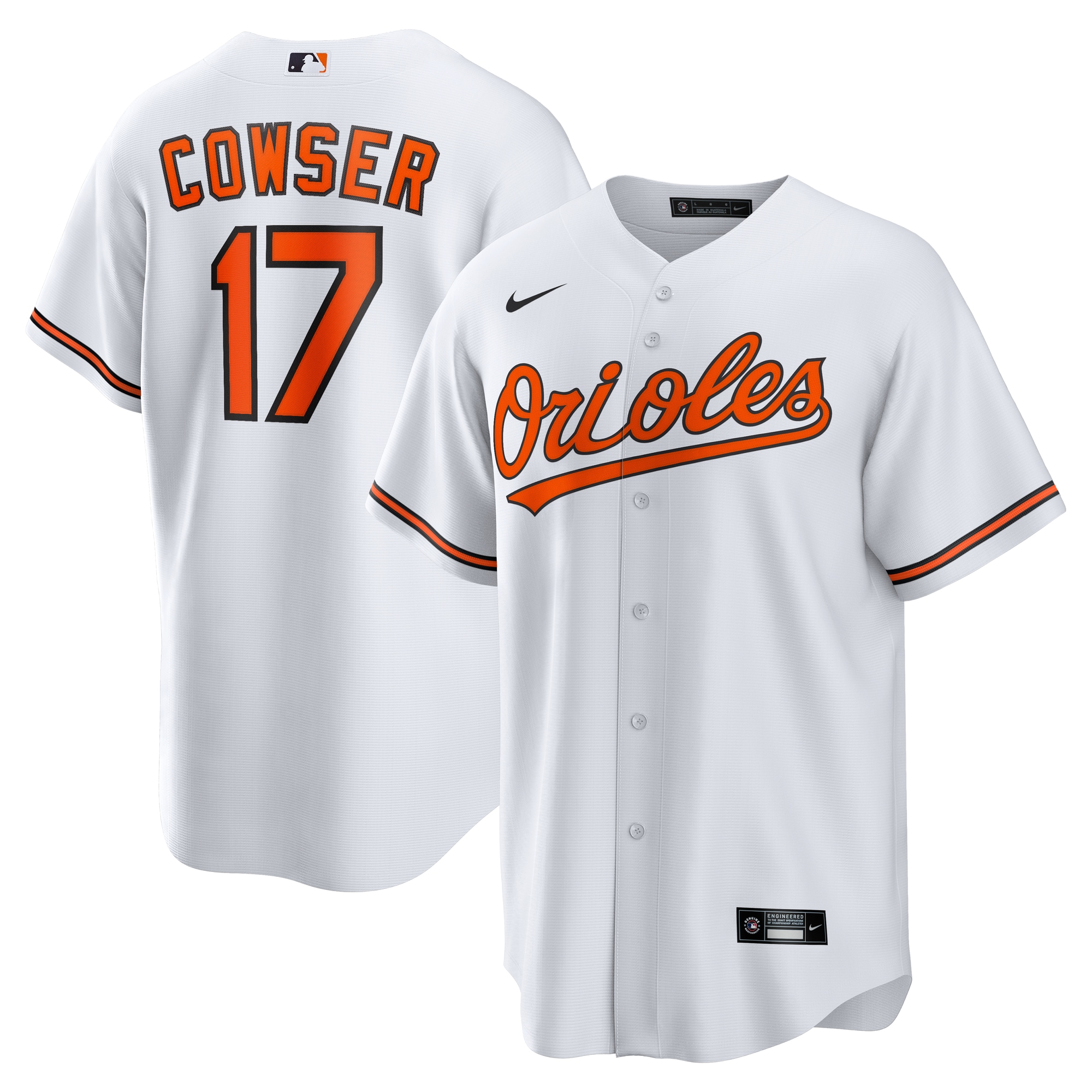 Kids' Baltimore Orioles White Replica Jersey