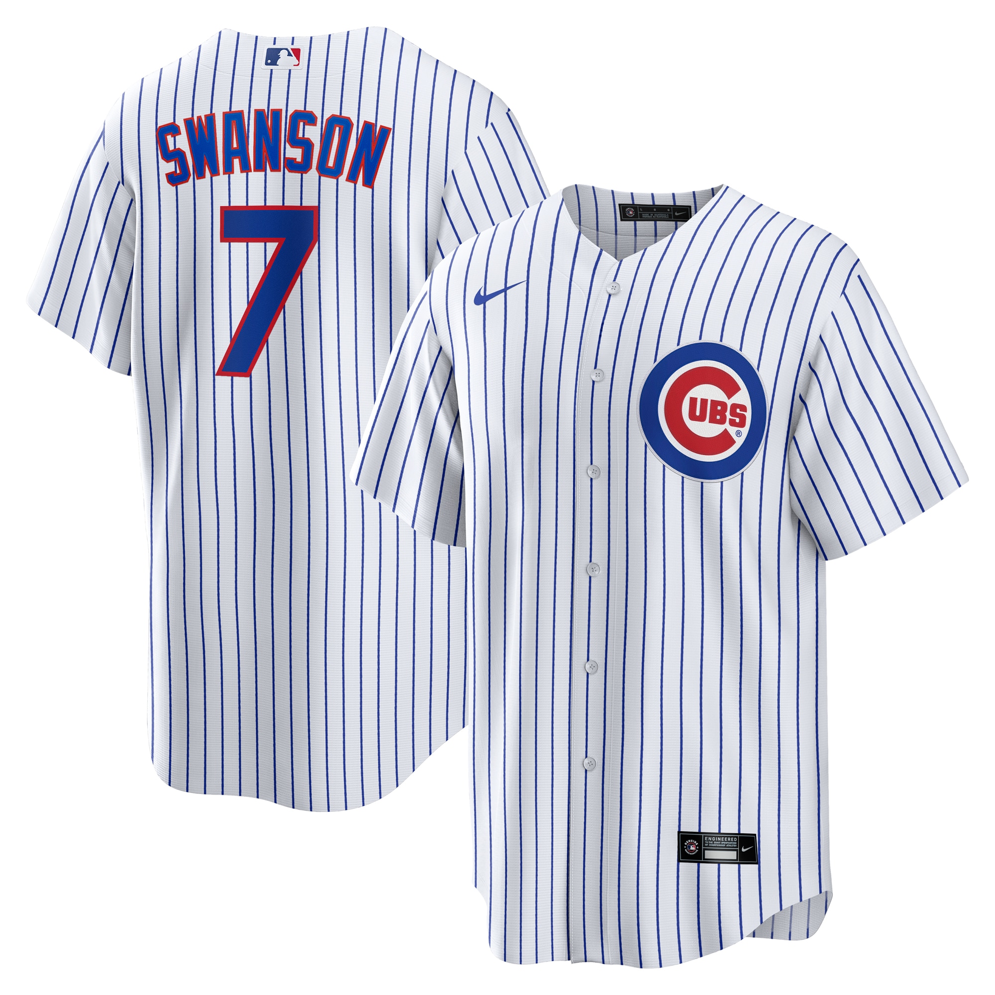 Men's Chicago Cubs White Player Jersey