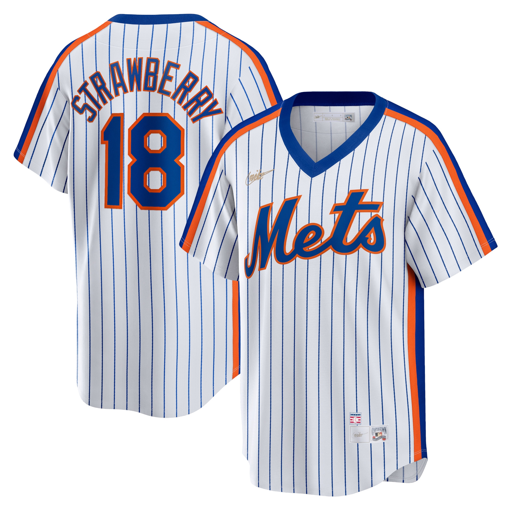Kids' New York Mets White Player Jersey