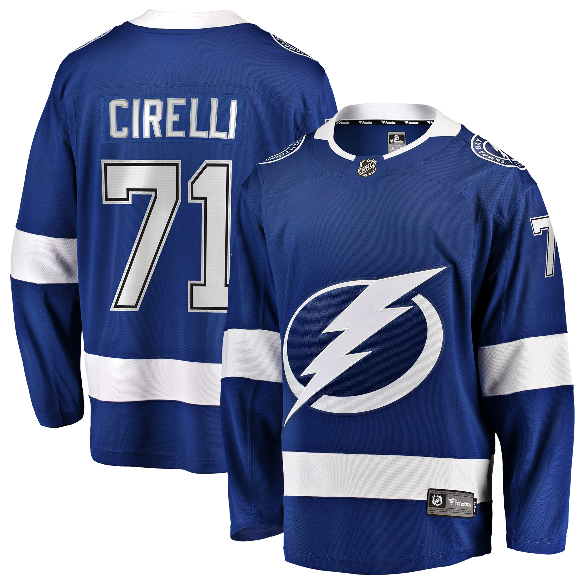 Women's Tampa Bay Lightning Blue Player Jersey