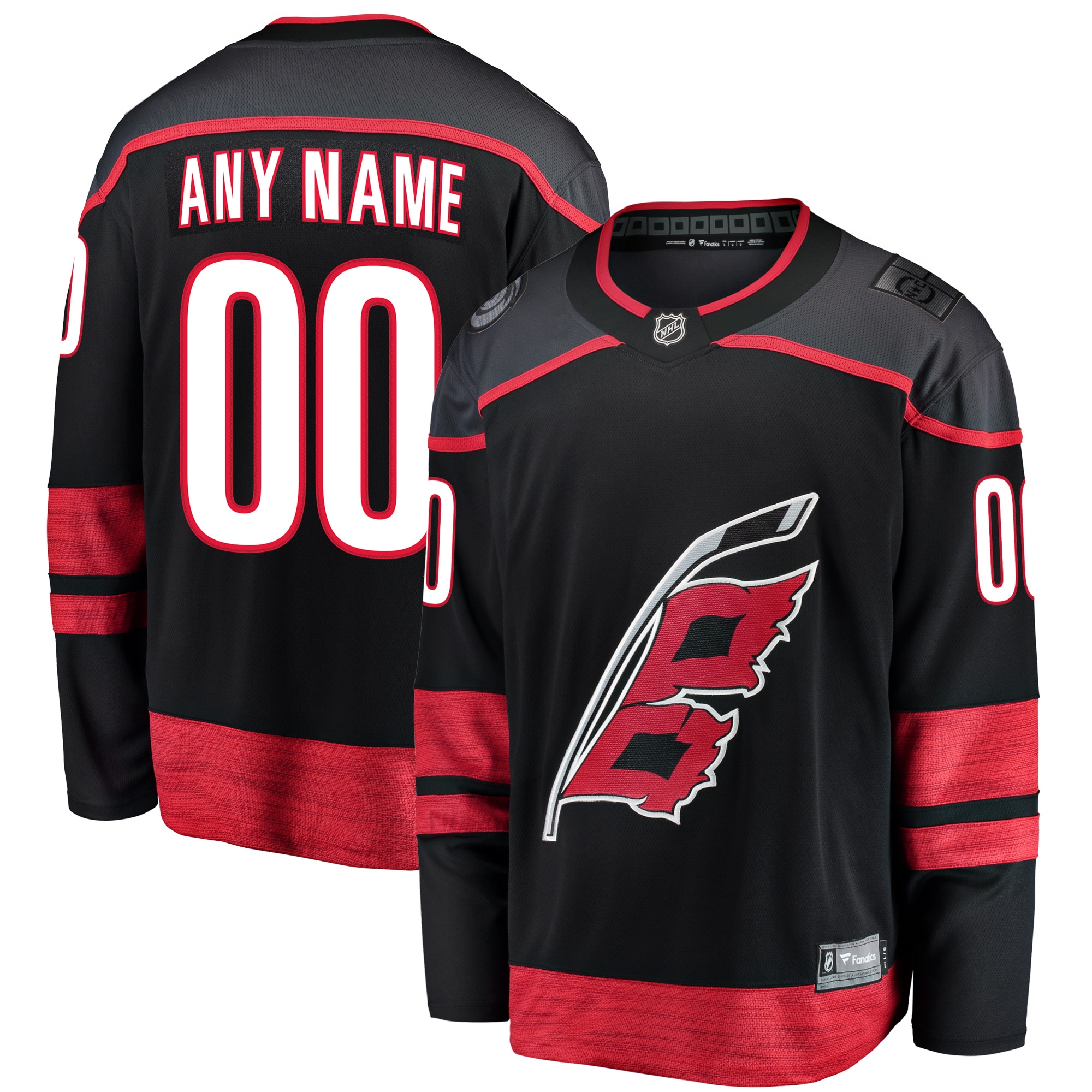 Men's Carolina Hurricanes Black Home Jersey