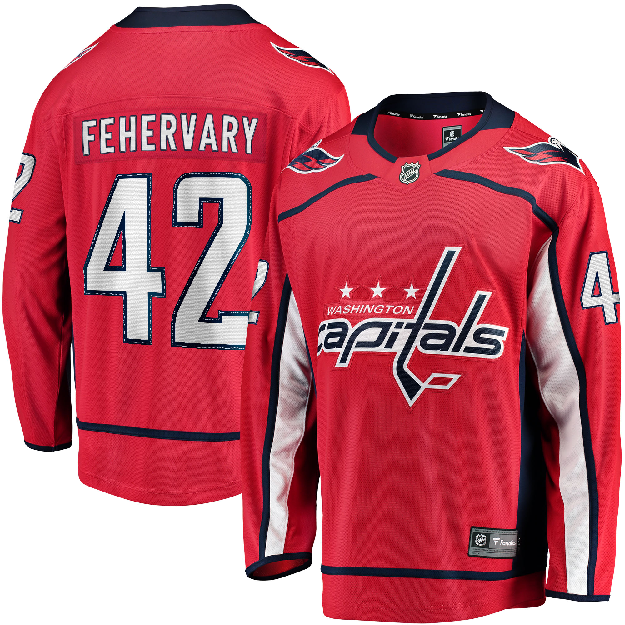 Women's Washington Capitals Red Player Jersey