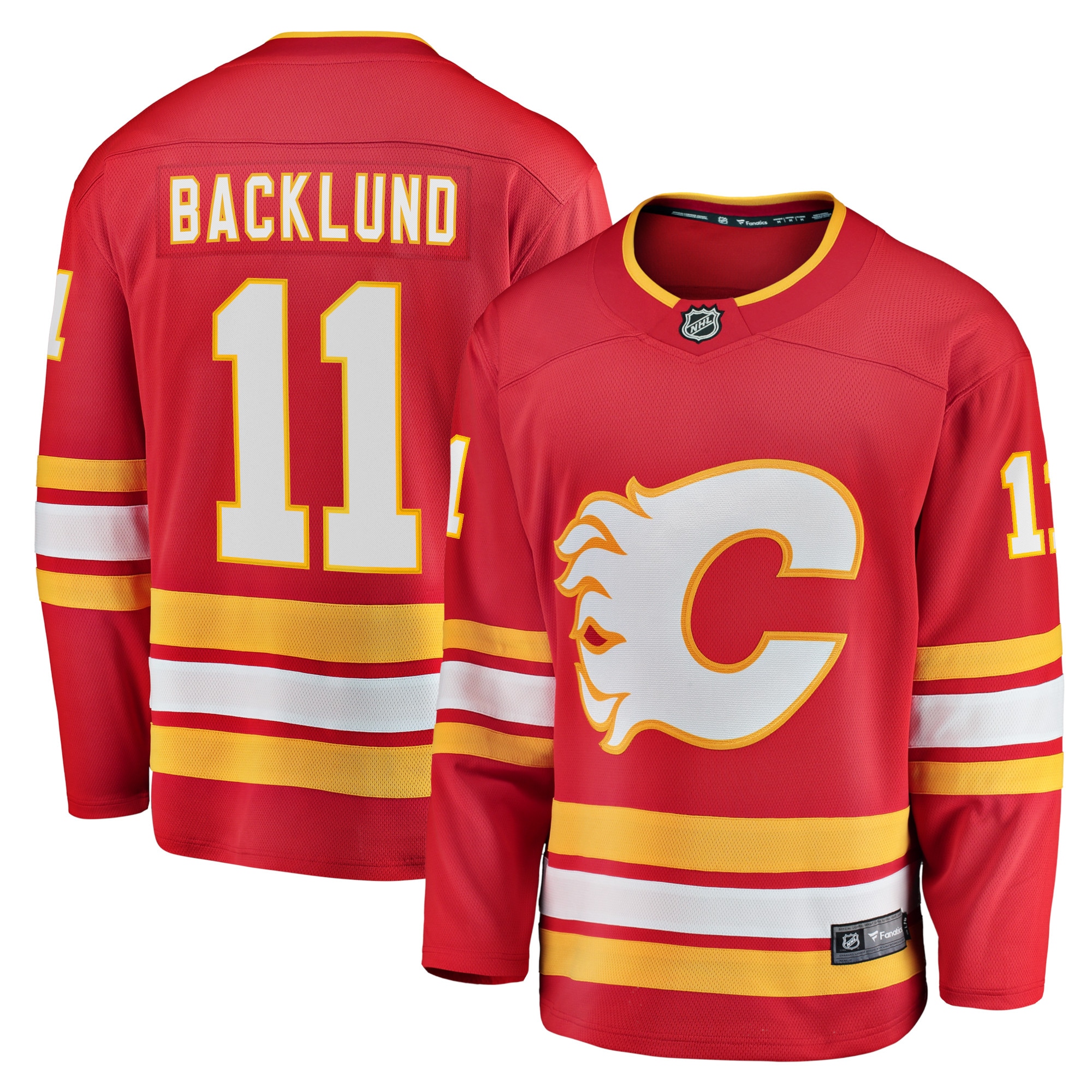 Men's Calgary Flames Red Player Jersey