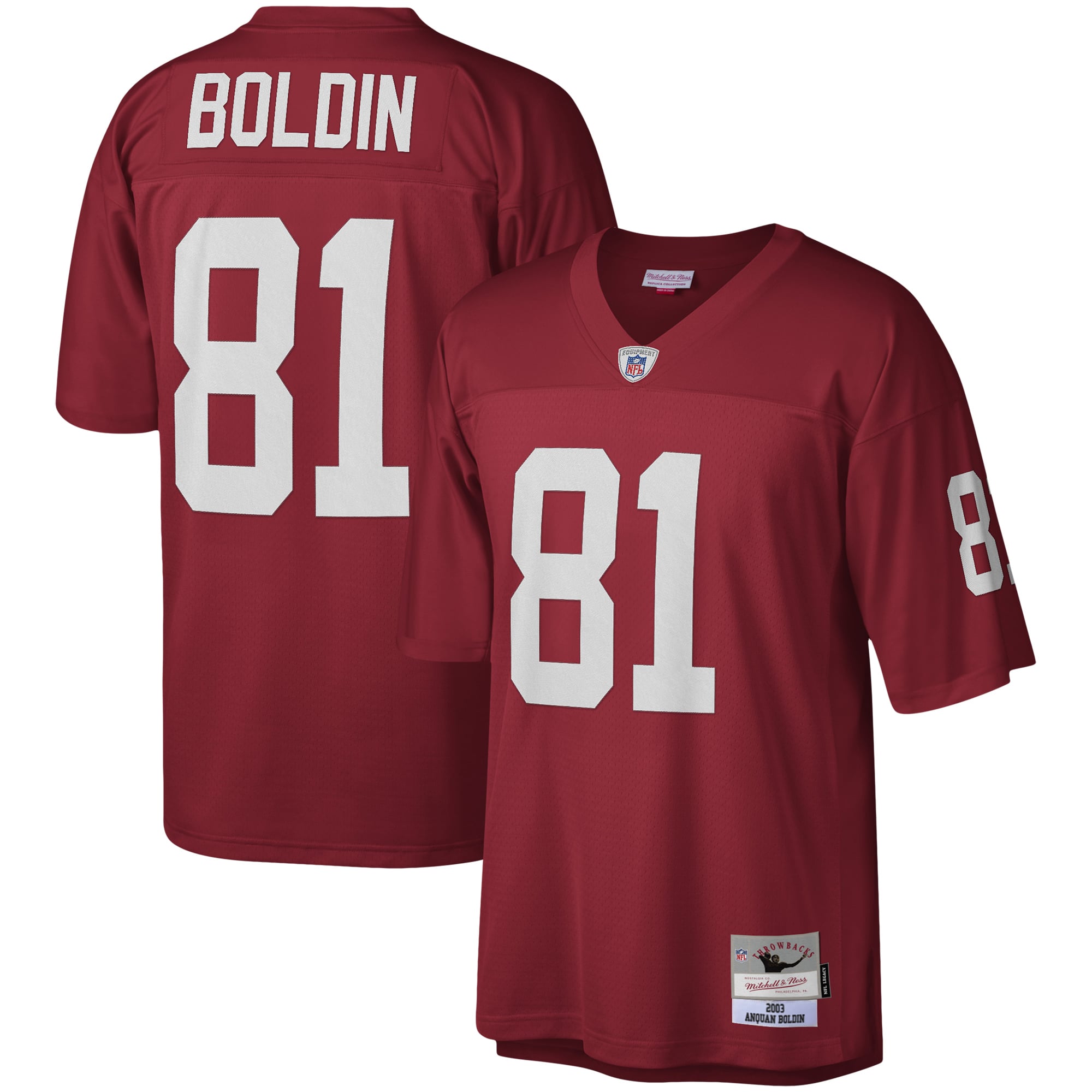 Men's Arizona Cardinals Cardinal Replica Jersey