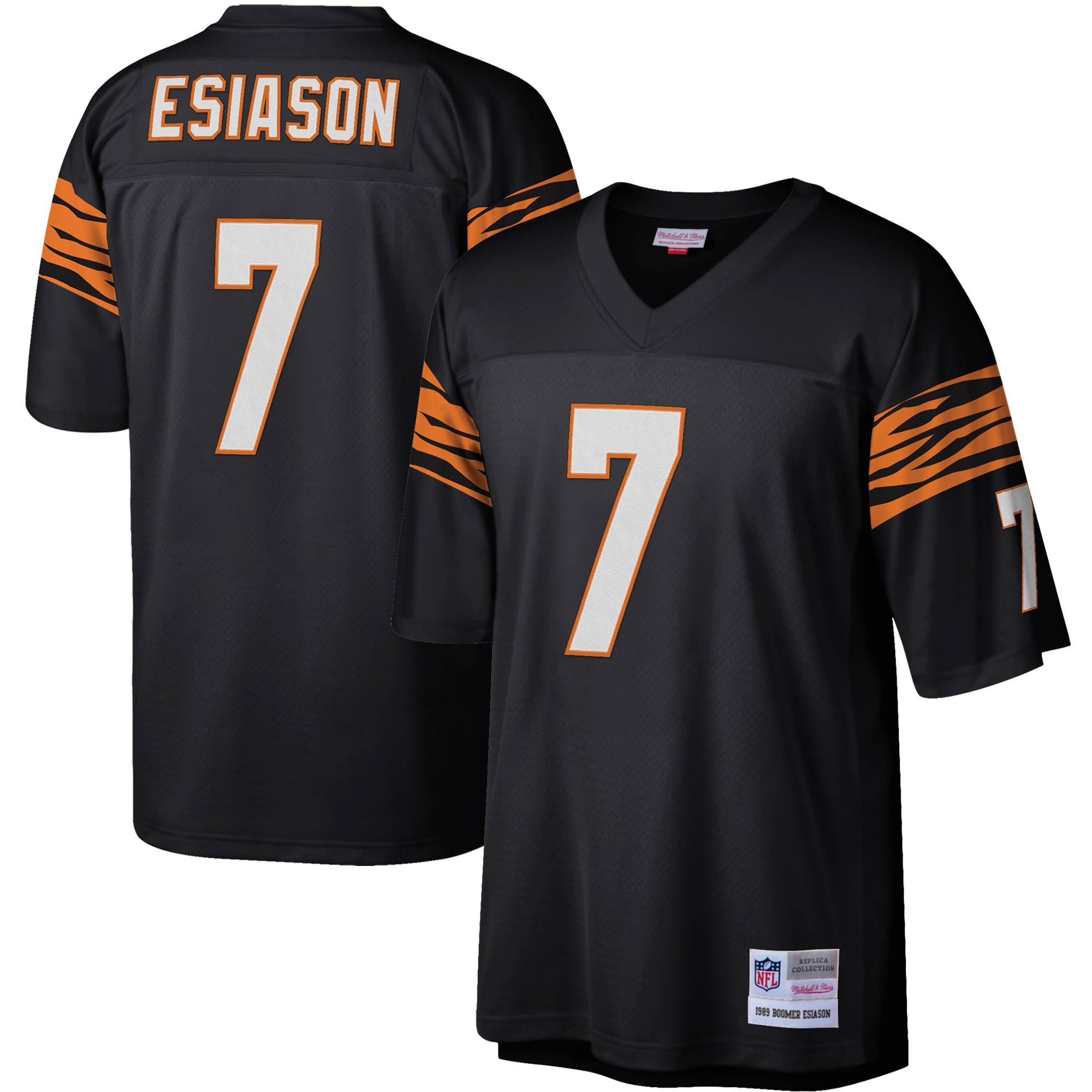 Men's Cincinnati Bengals Black Replica Jersey