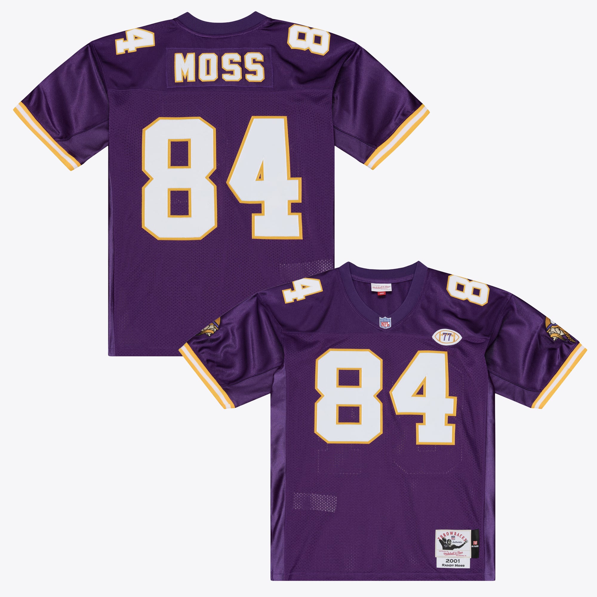 Women's Minnesota Vikings Purple Throwback Jersey