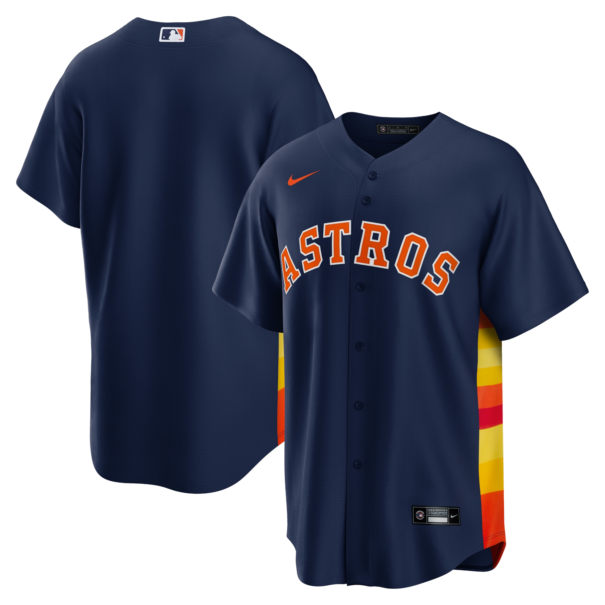 Kids' Houston Astros Navy Replica Jersey