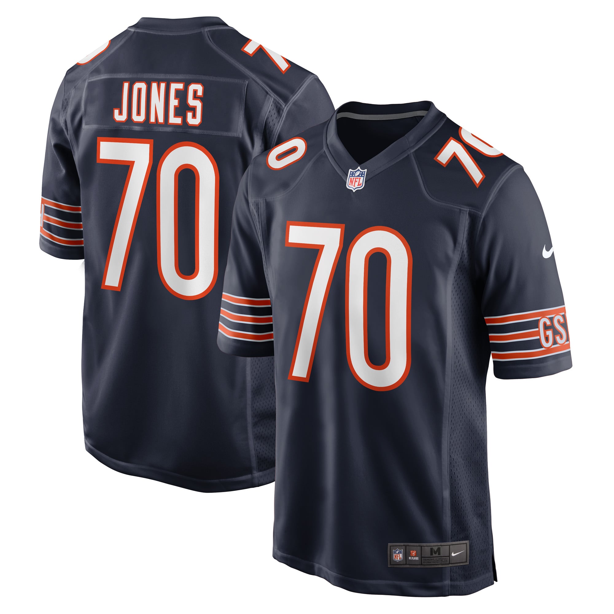 Women's Chicago Bears Navy Player Jersey