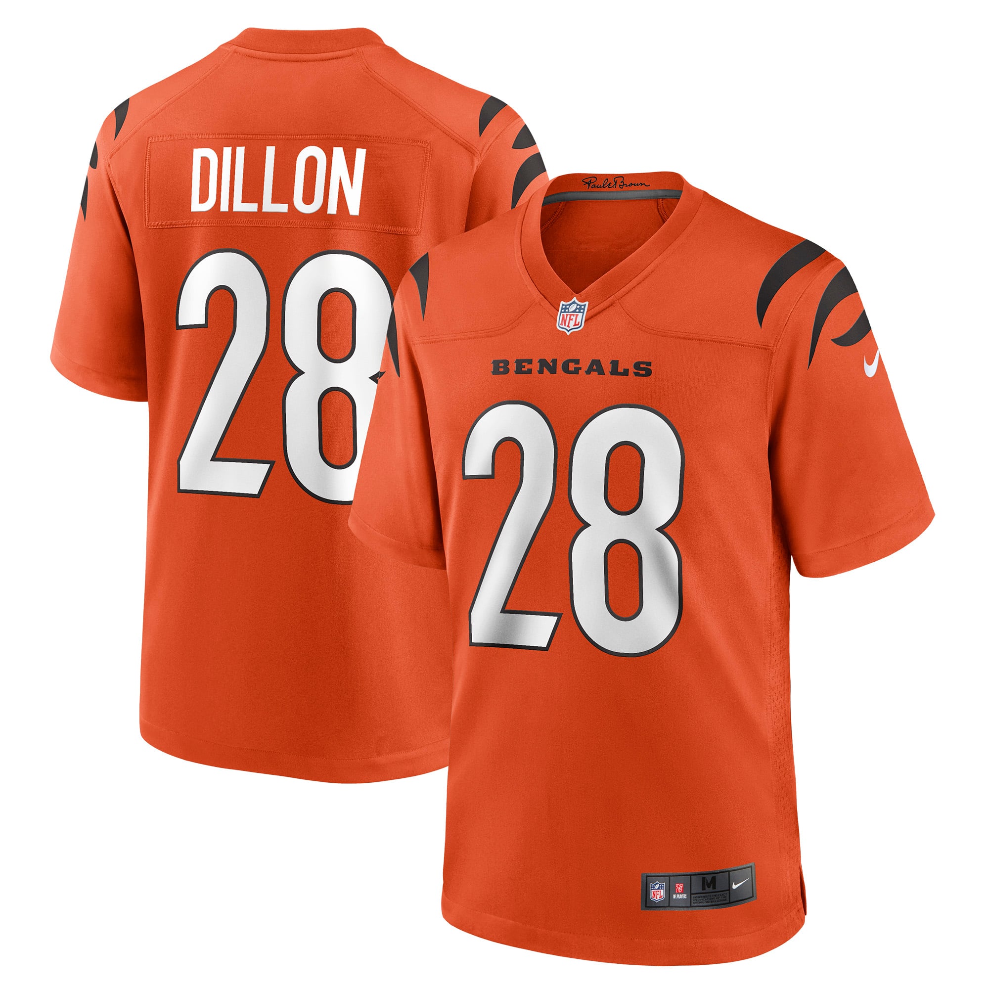 Women's Cincinnati Bengals Orange Player Jersey