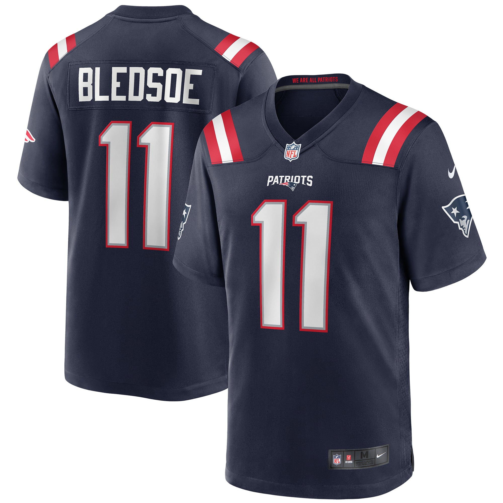 Men's New England Patriots Navy Player Jersey