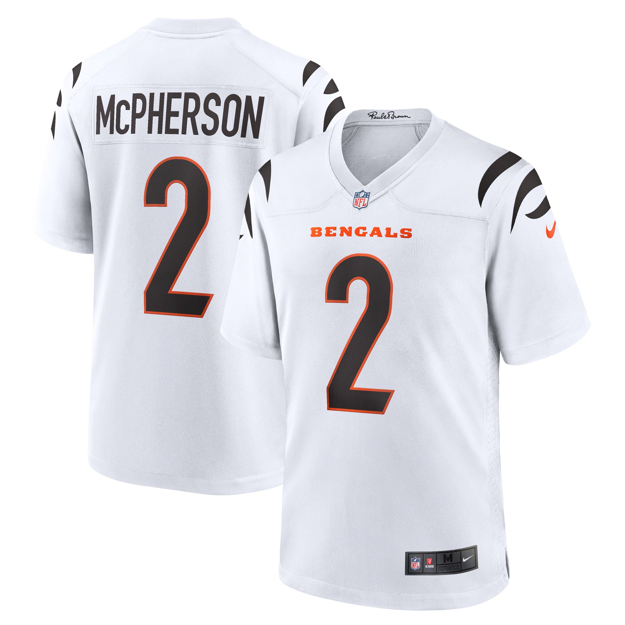 Women's Cincinnati Bengals White Player Jersey