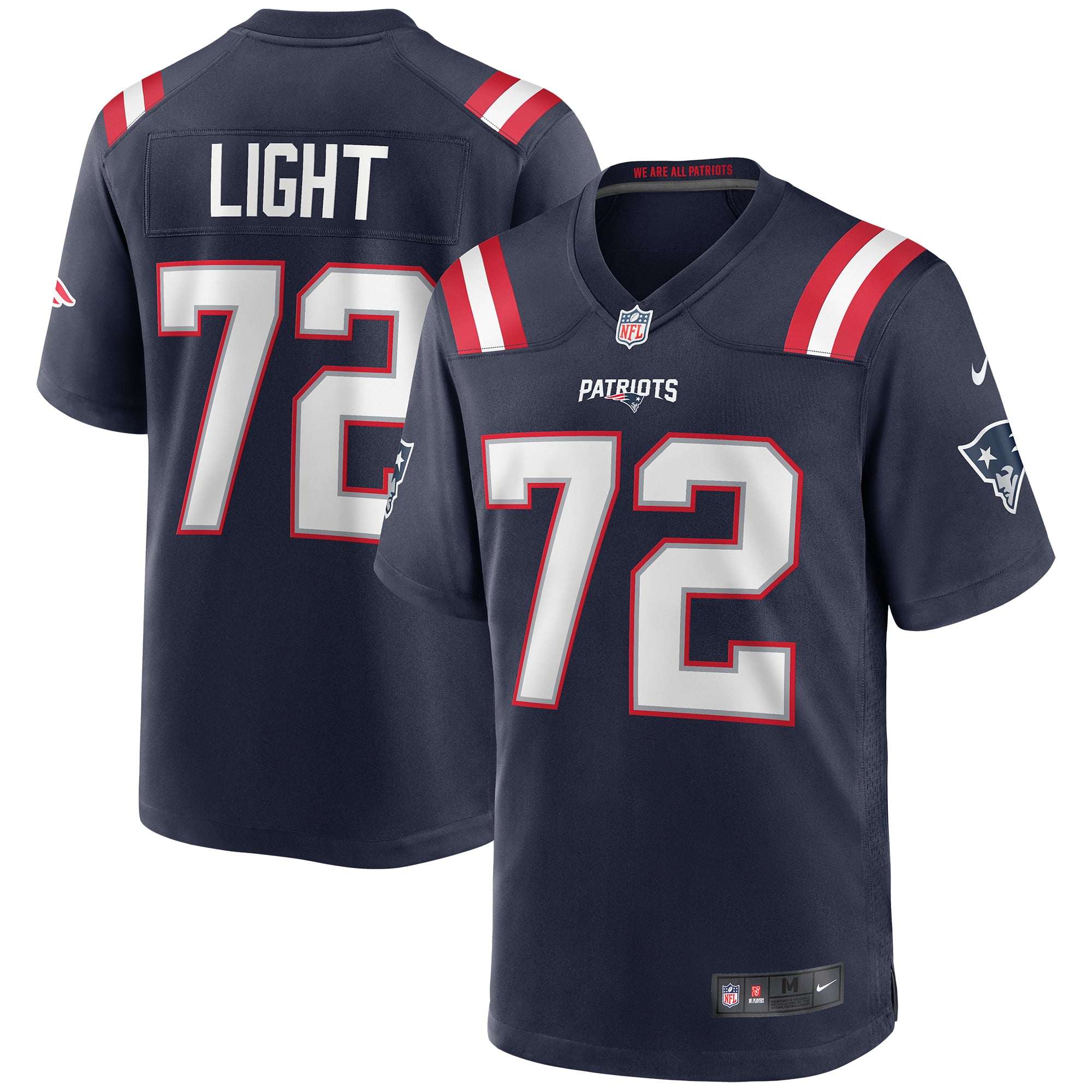 Women's New England Patriots Light Player Jersey