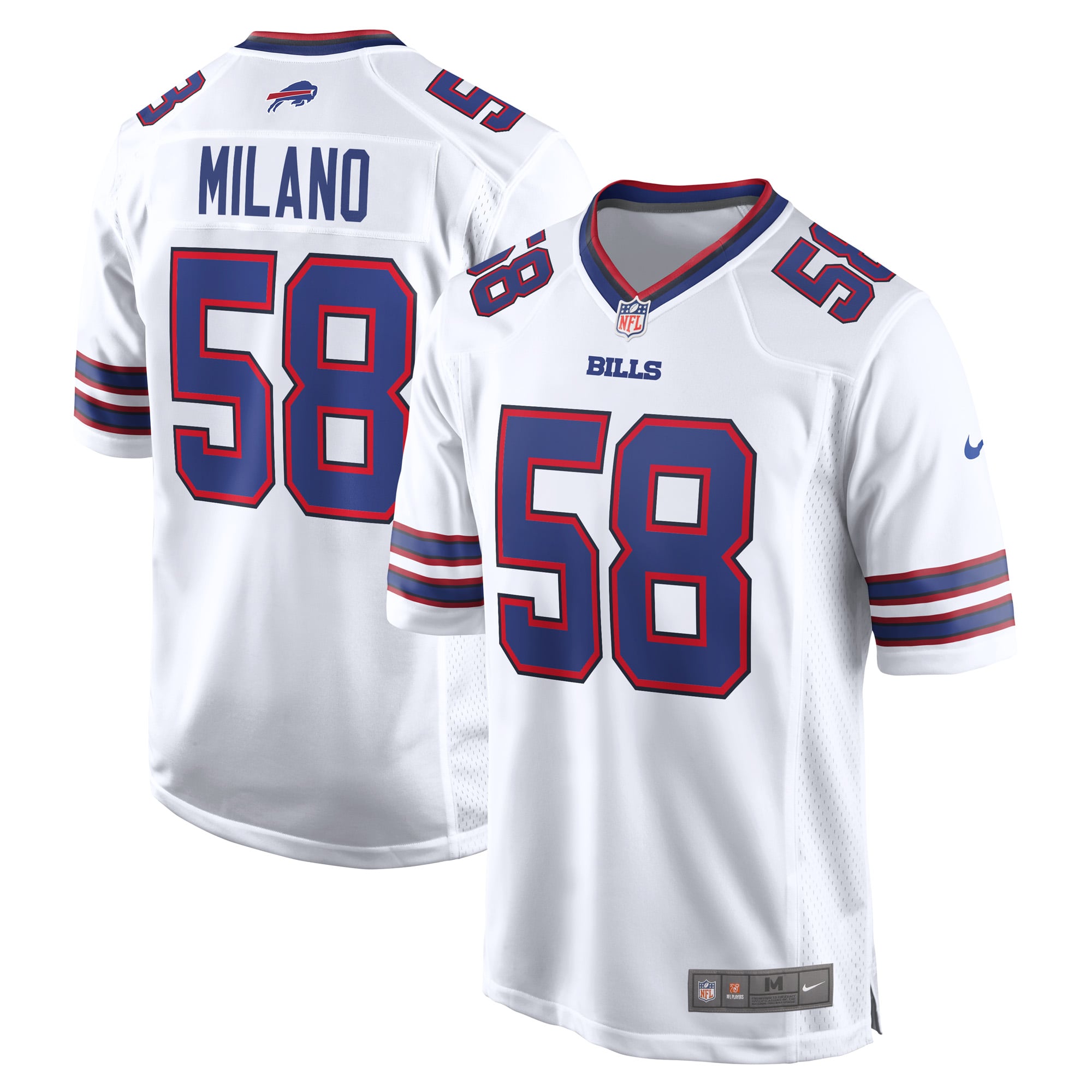 Women's Buffalo Bills White Player Jersey