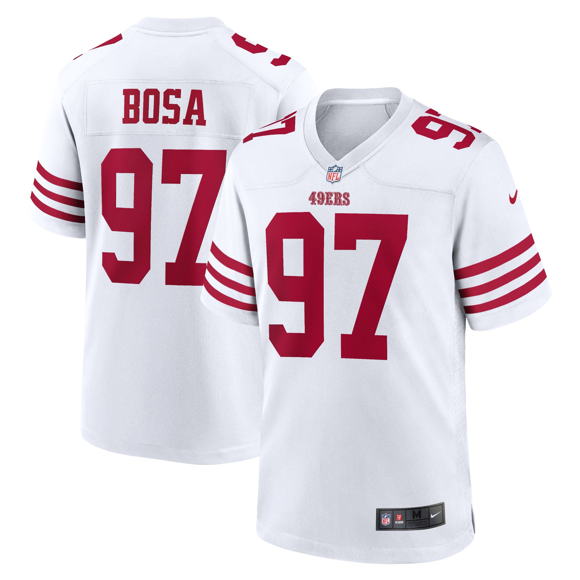 Women's San Francisco 49ers White Game Jersey