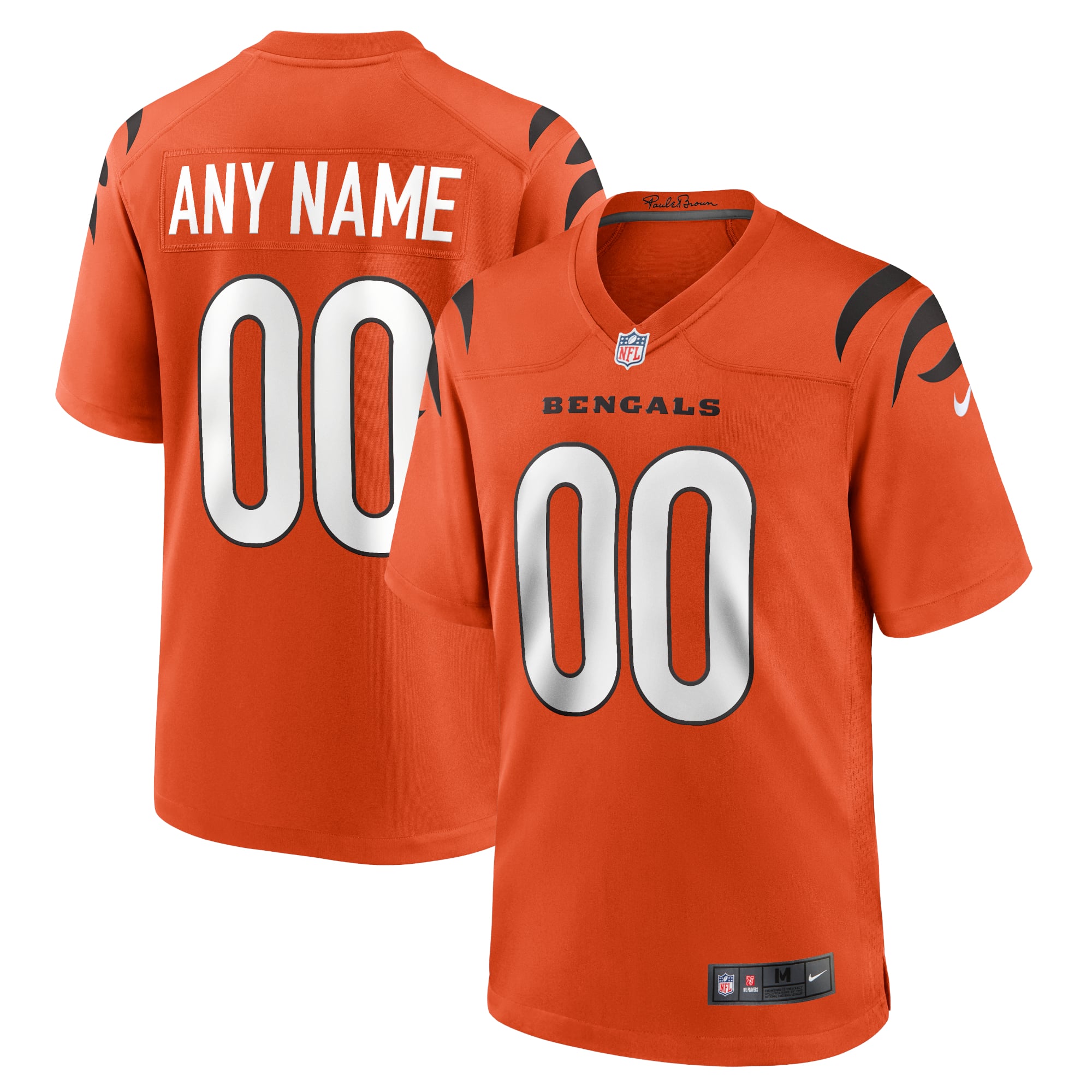 Kids' Cincinnati Bengals Orange Game Jersey