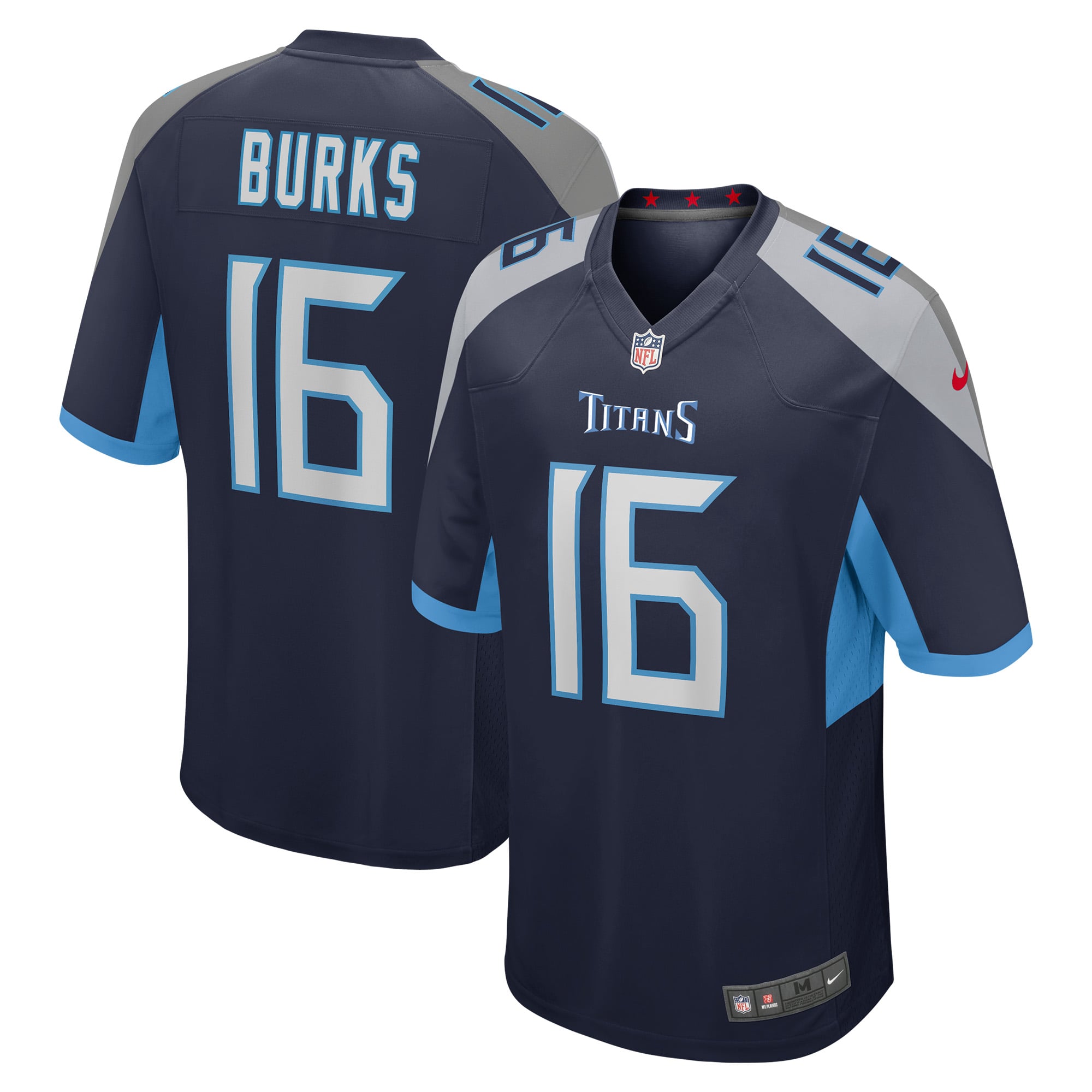Men's Tennessee Titans Navy Player Jersey