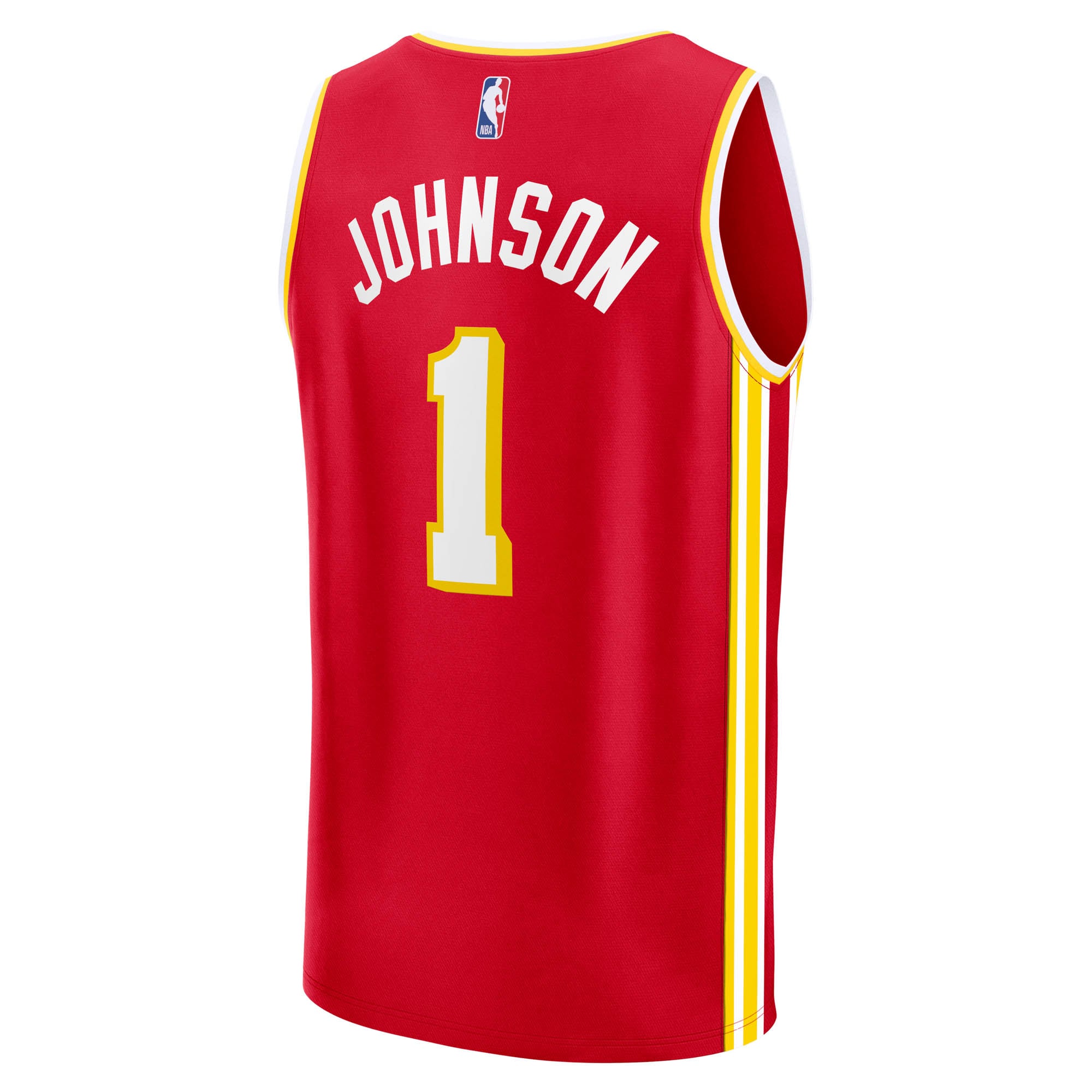 Jalen Johnson Atlanta Hawks Red Basketball Jersey - Men's