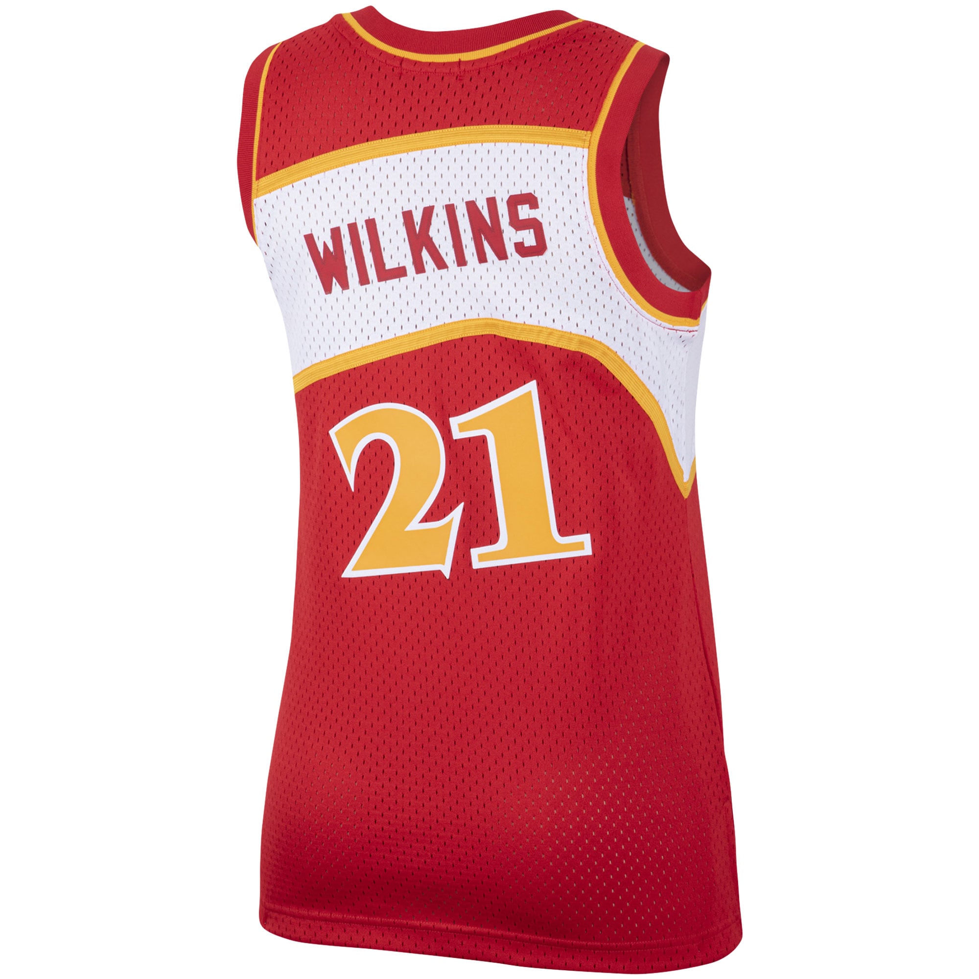 Dominique Wilkins Atlanta Hawks Red Basketball Shirt - Youth