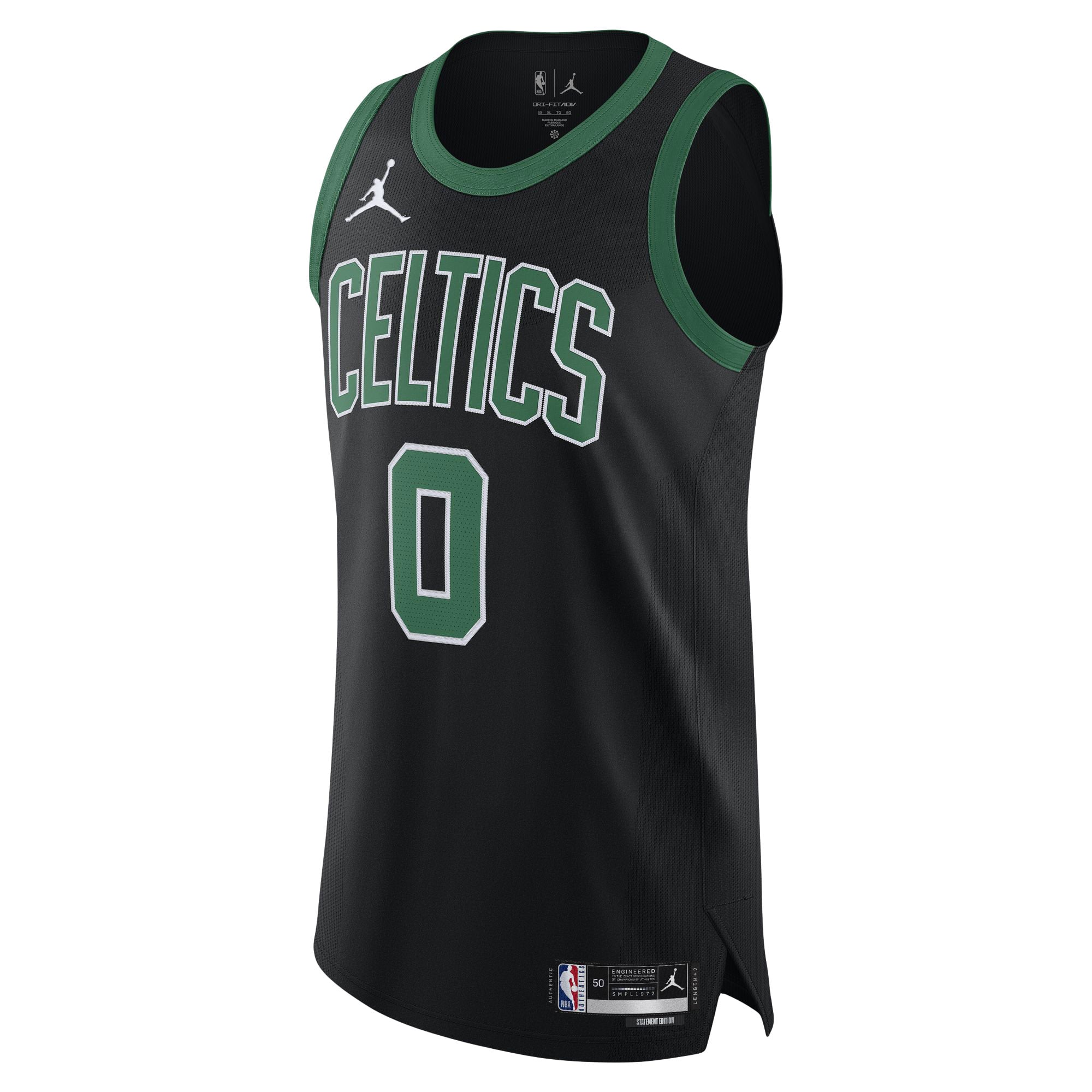 Jayson Tatum Boston Celtics Black Basketball Shirt - Men's