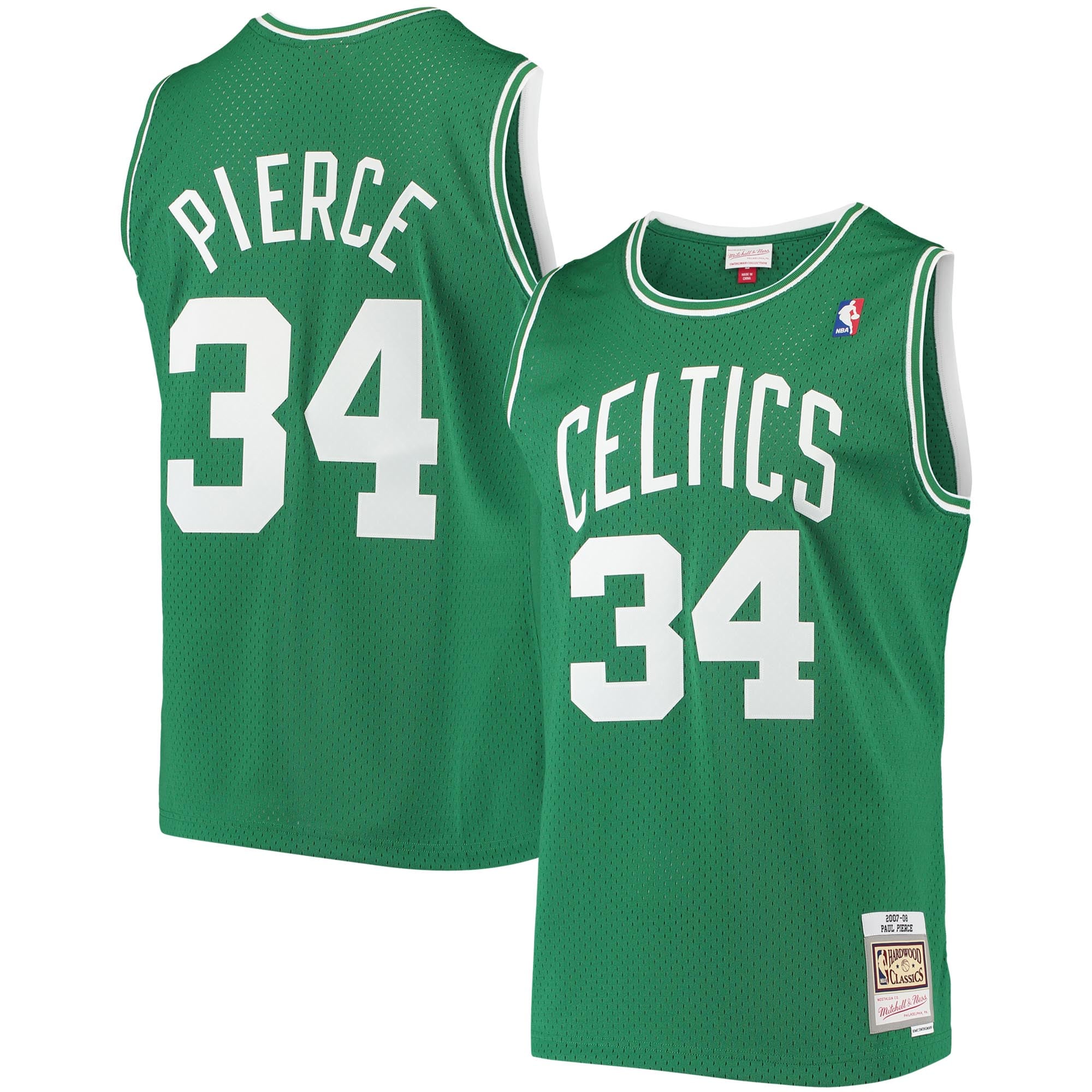 Paul Pierce Boston Celtics Kelly Green Jersey - Men's