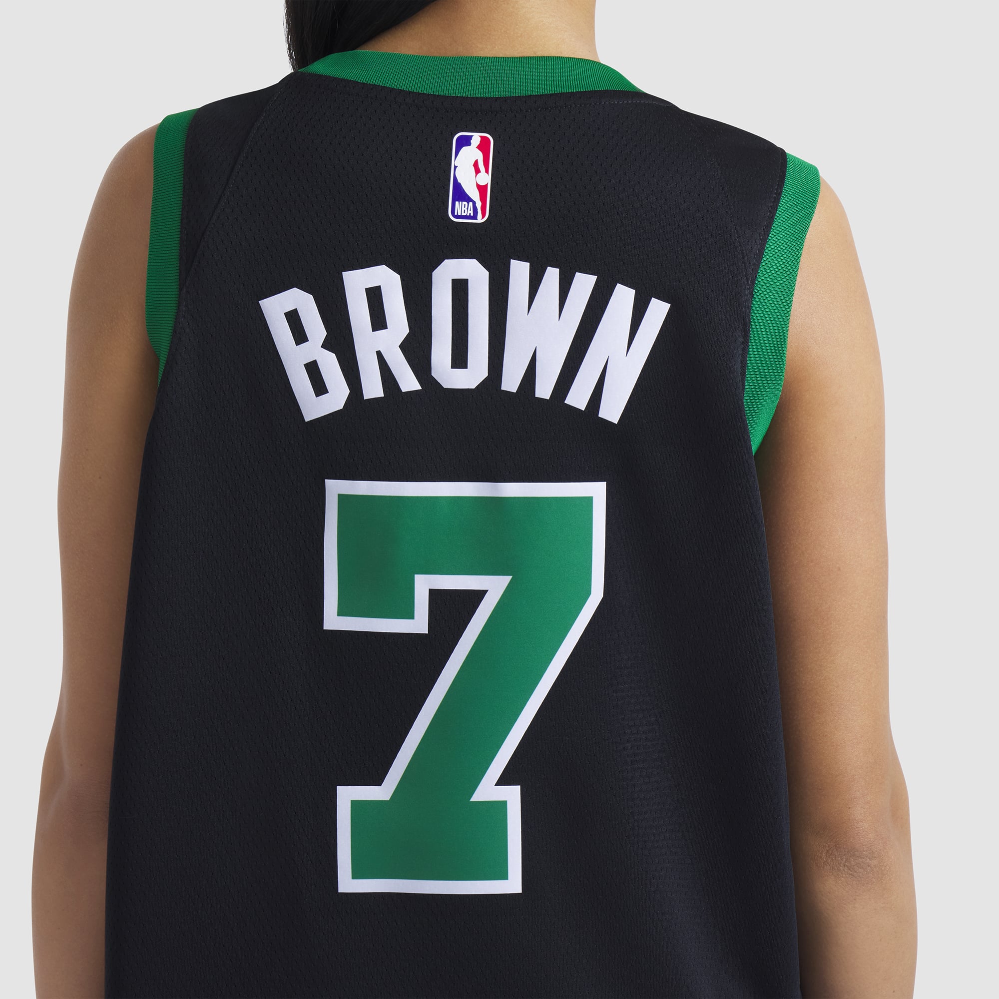 Boston Celtics Brown Black Basketball Jersey - Women's