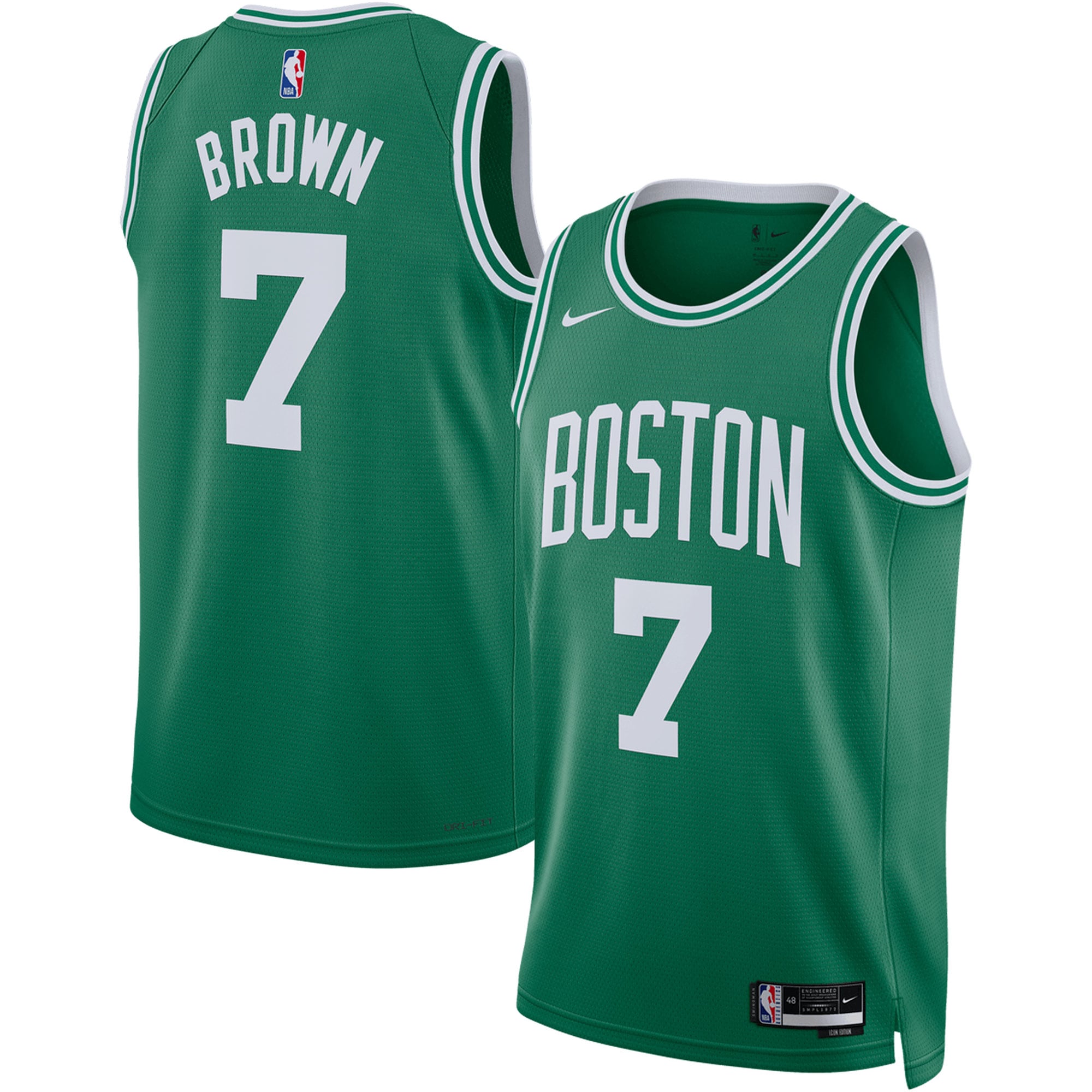 Boston Celtics Brown Kelly Edition 2 Jersey - Women's