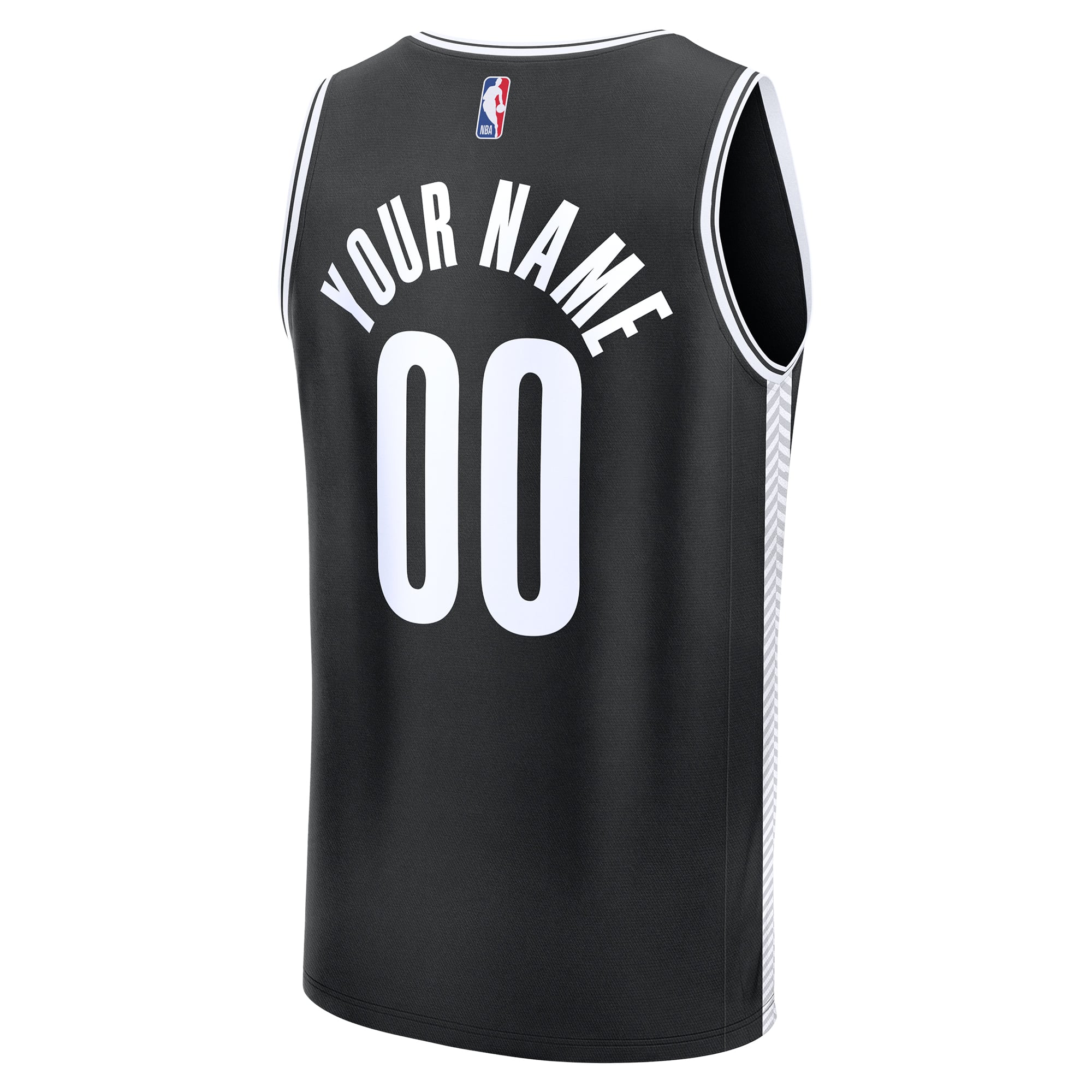 Brooklyn Nets Black Basketball Shirt - Men's