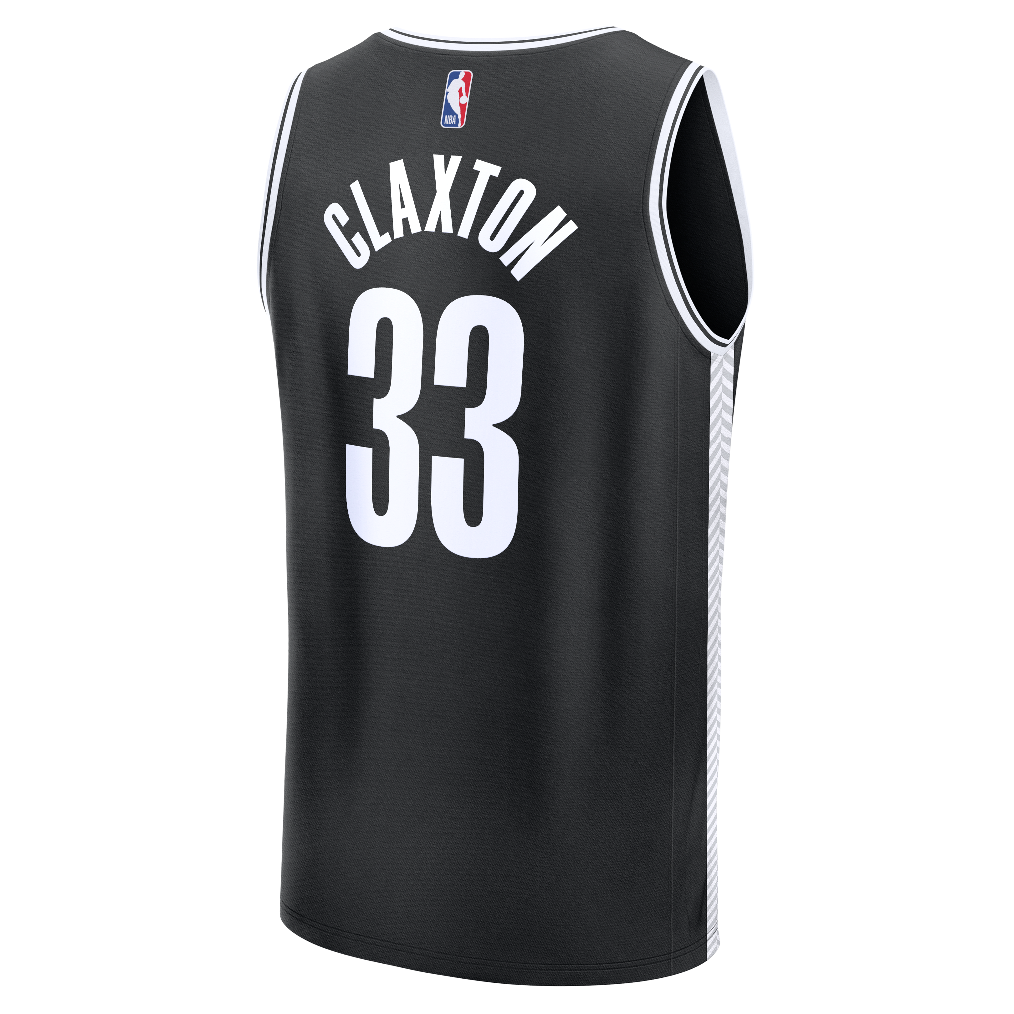 Nic Claxton Brooklyn Nets Black Nic Claxton Jersey - Youth