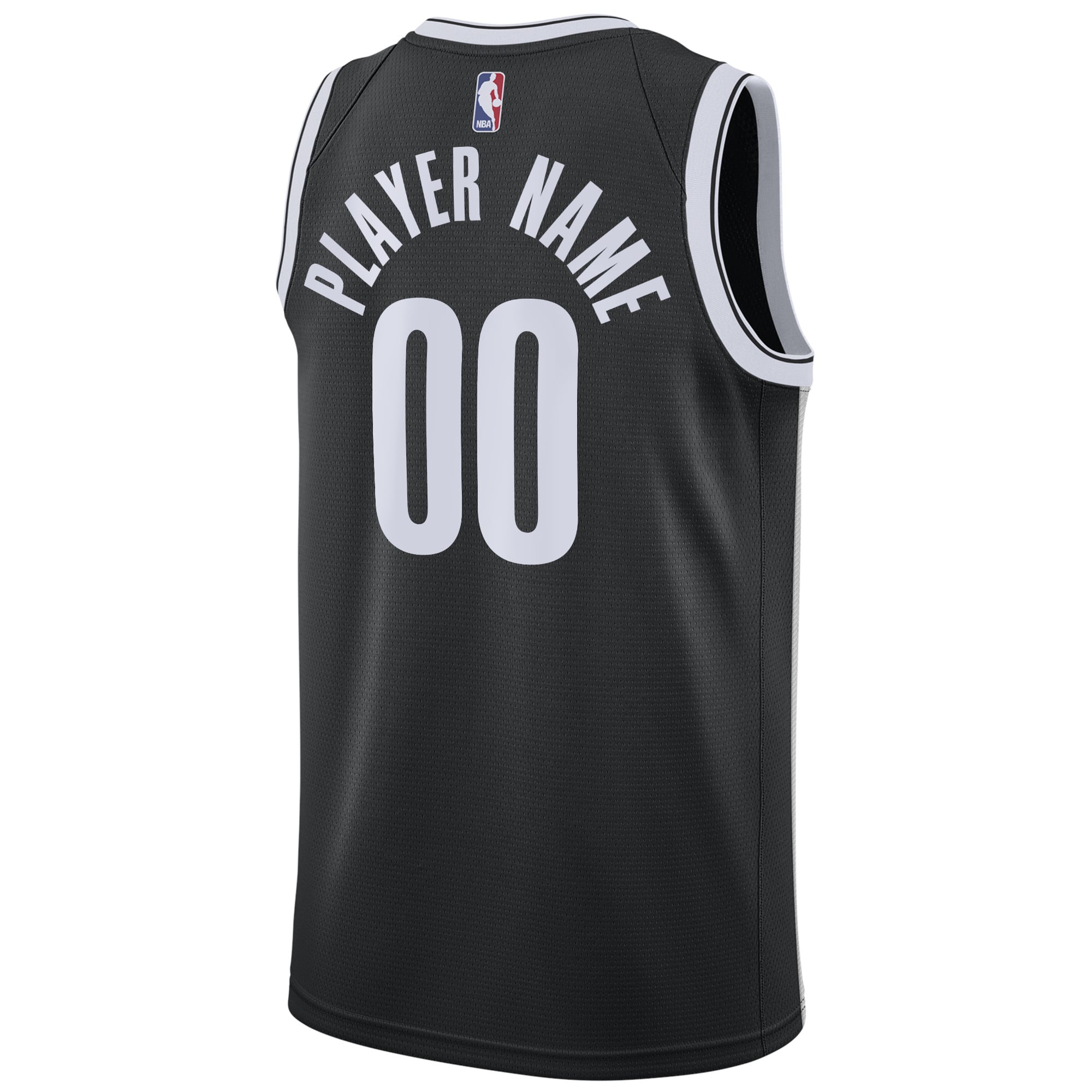 Brooklyn Nets Black Icon Edition Swingman Jersey - Men's