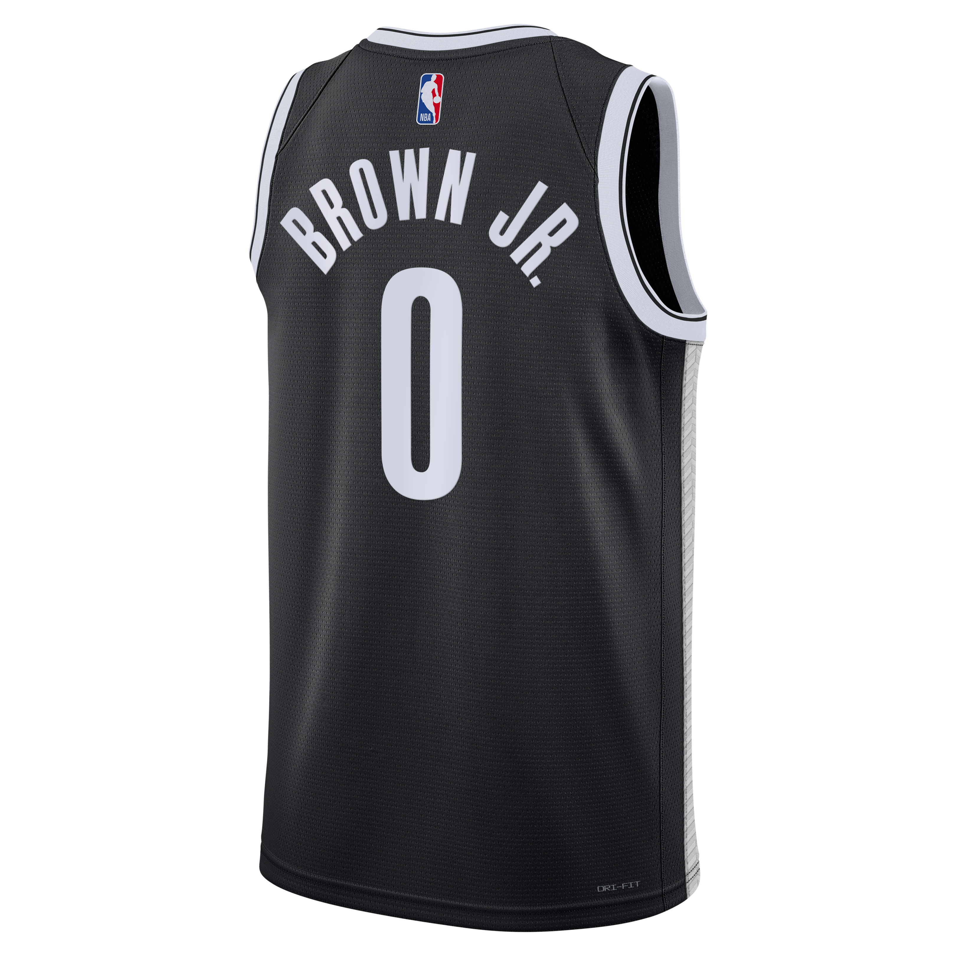 Brooklyn Nets Brown Black Basketball Jersey - Women's