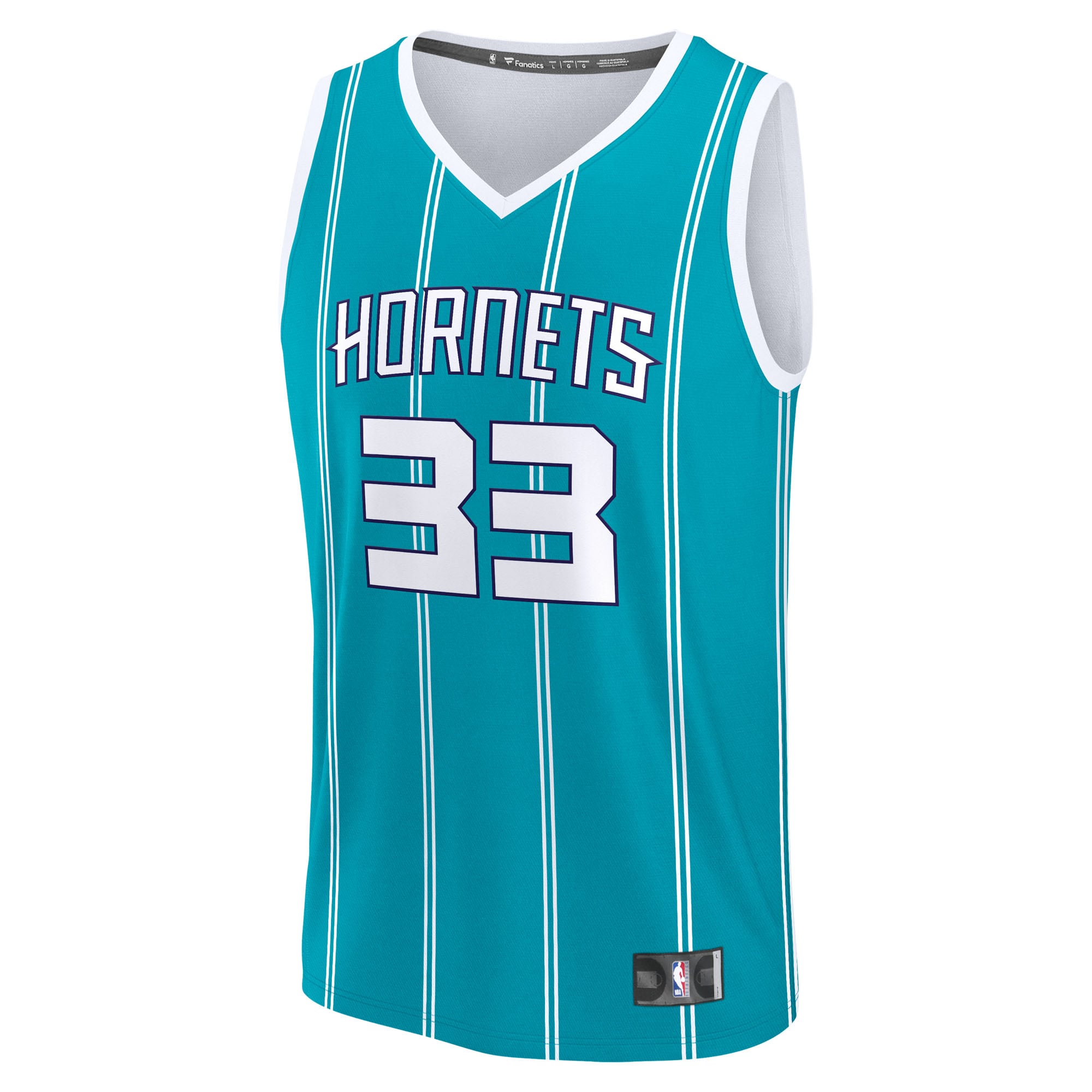 Liam McNeeley Charlotte Hornets Teal Jersey - Women's
