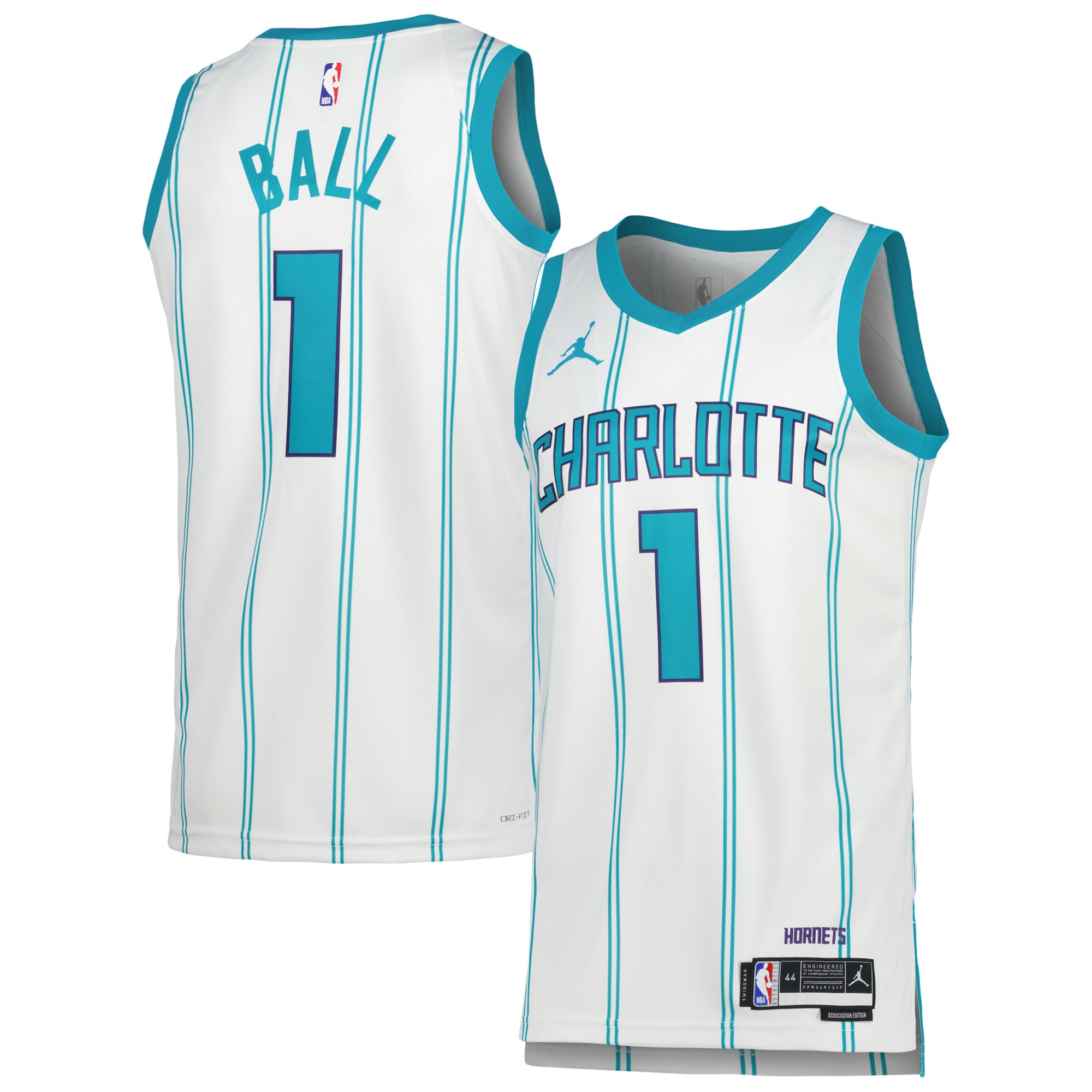 LaMelo Ball Charlotte Hornets White Jersey - Women's