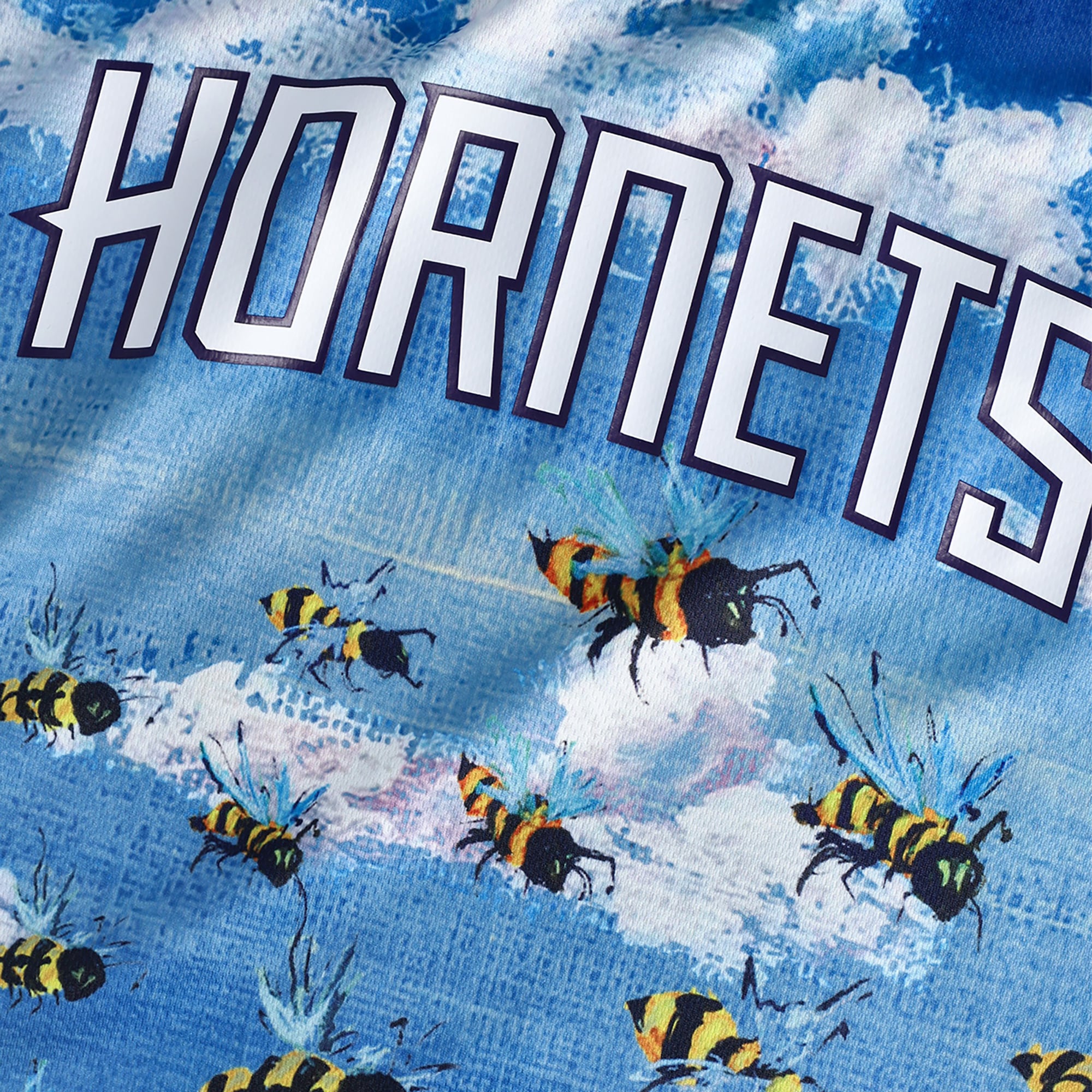Charlotte Hornets Blue Basketball Jersey - Men's