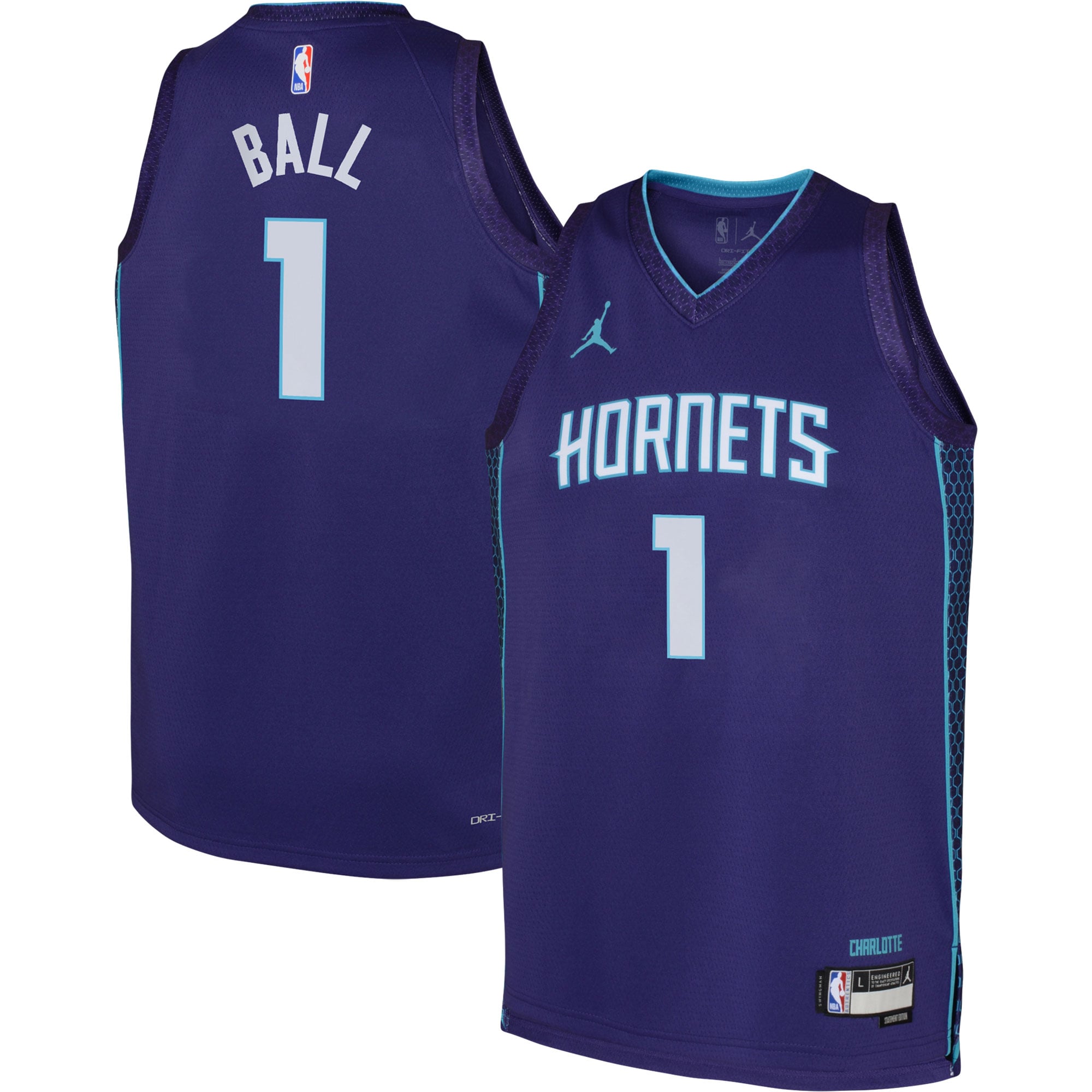 LaMelo Ball Charlotte Hornets LaMelo Ball Jersey - Youth