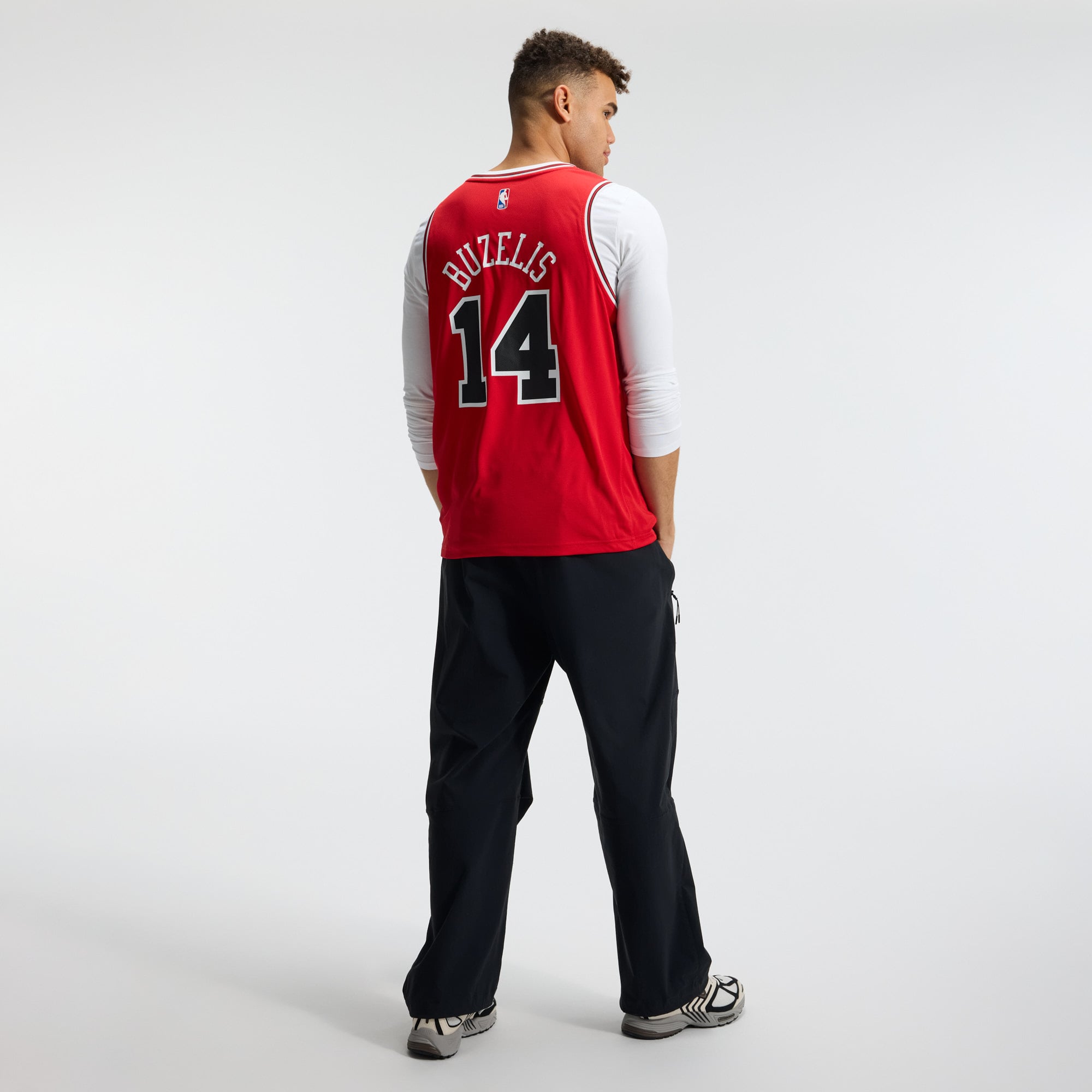 Matas Buzelis Chicago Bulls Red Basketball Jersey - Men's