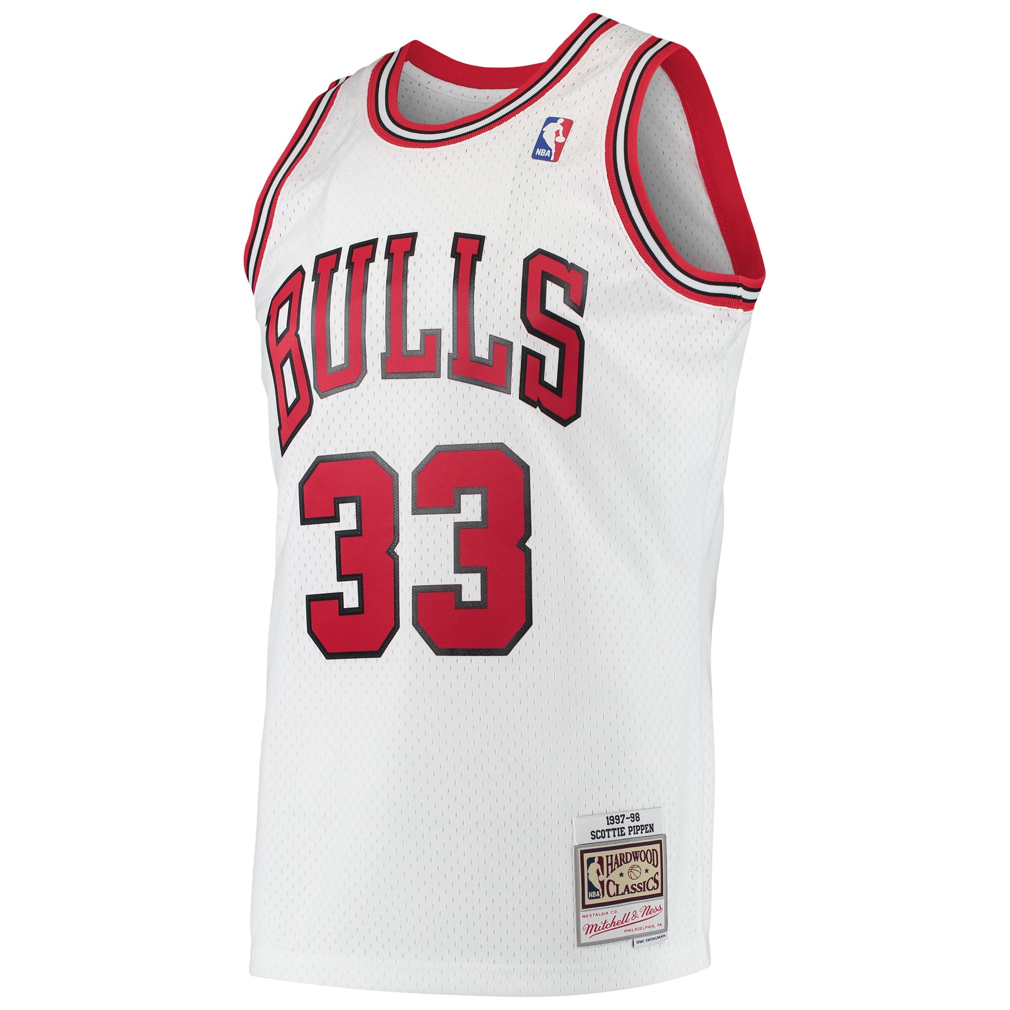 Scottie Pippen Chicago Bulls White Jersey - Women's