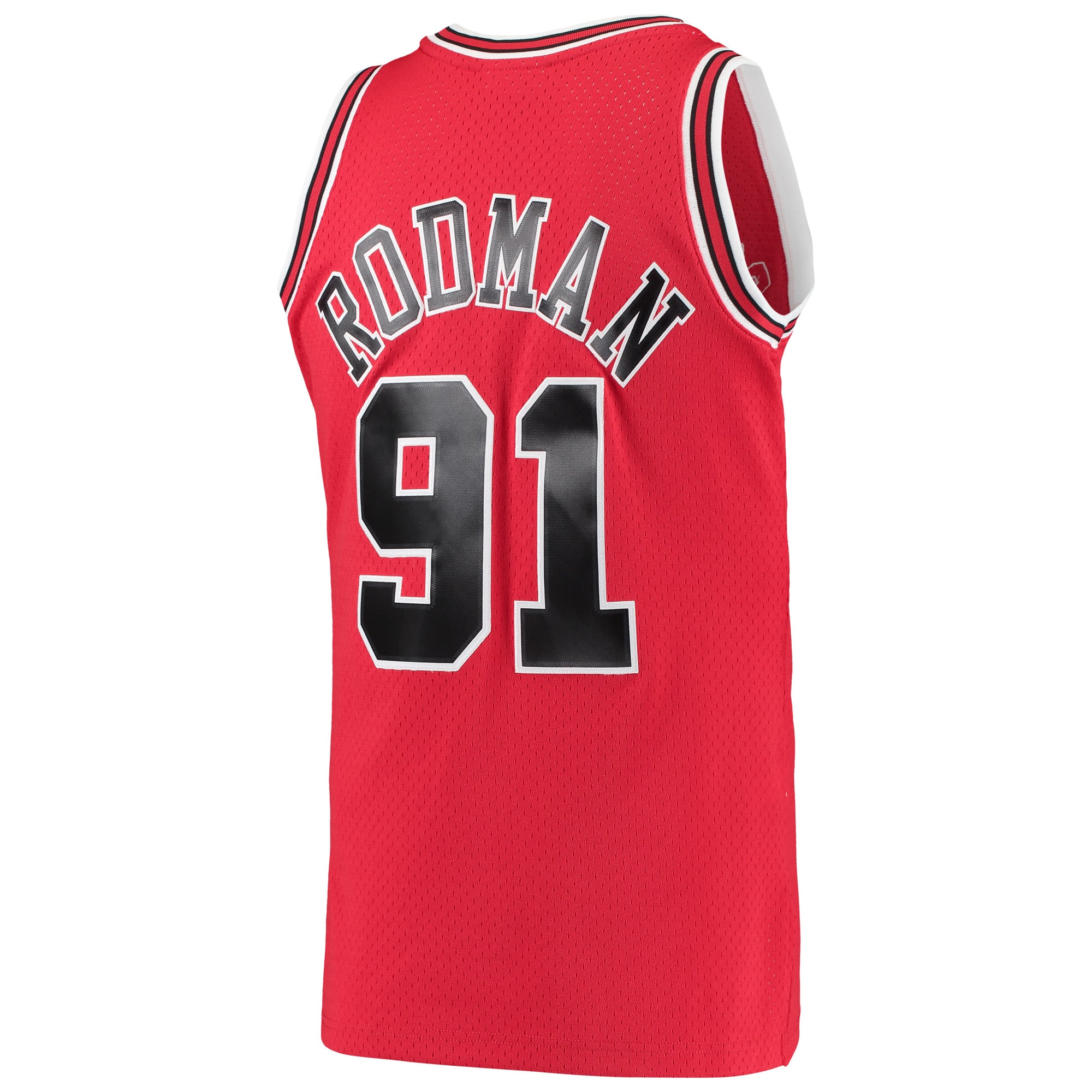 Dennis Rodman Chicago Bulls Red Basketball Jersey - Women's
