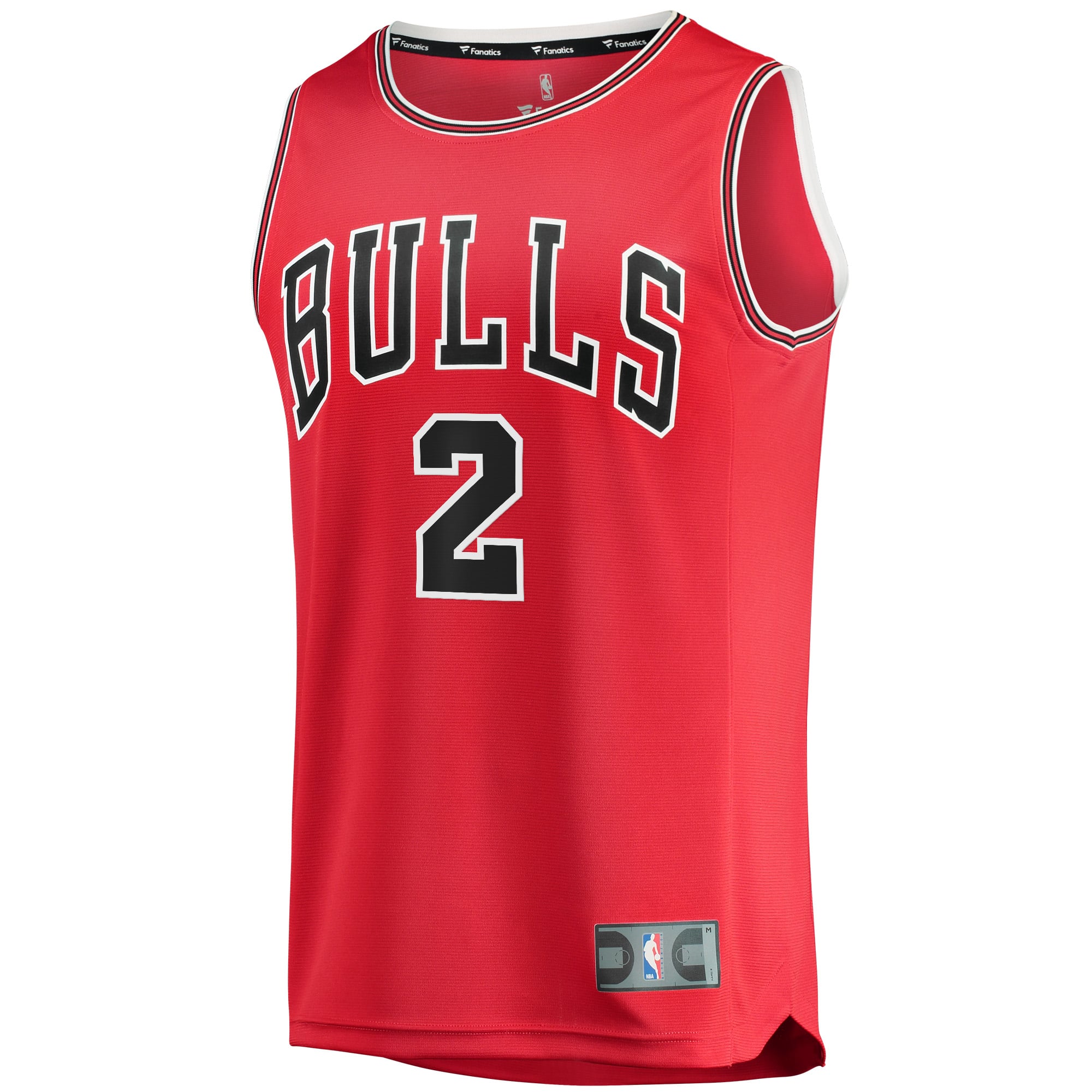 Lonzo Ball Chicago Bulls Red Basketball Shirt - Men's