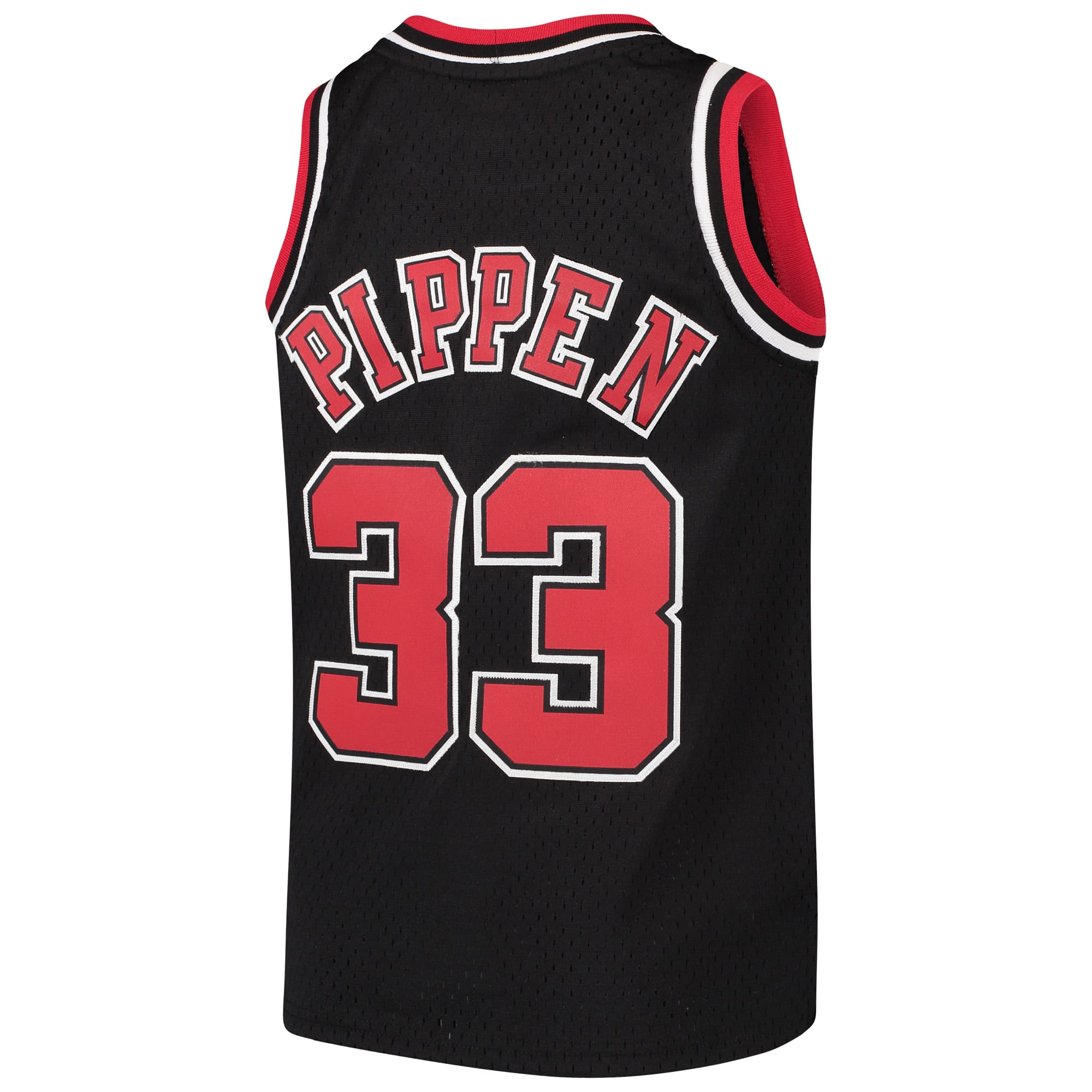 Scottie Pippen Chicago Bulls Black Retro Jersey - Men's